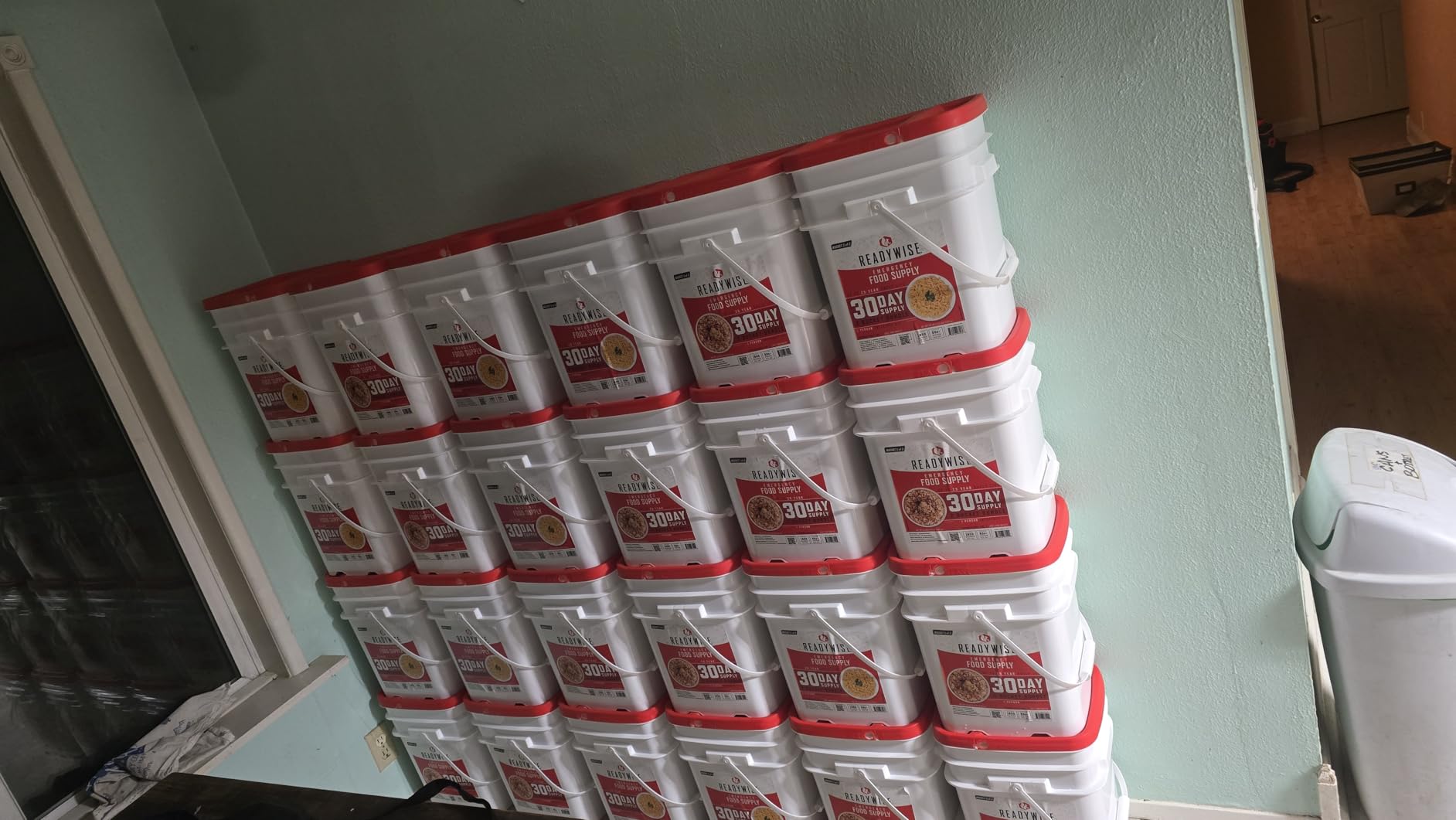 ReadyWise 3 Month Emergency Food Supply - 894 Servings, 6 Buckets, Freeze Dried Protein Meals, Disaster Survival Food Storage Kit, Ready to Eat, Camping Essentials, up to 25 Year Shelf Life customer photo 1