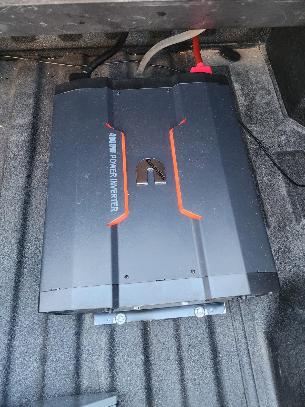 Cummins 5000 Watts Inverter Modified Sine Wave Truck Inverter 12 Volts to 110 Volts Four AC Outlets Two USB Ports (Plus Cable Kit)- CMN5000W - Inverters for Vehicles, Van Life, Camping customer photo 2
