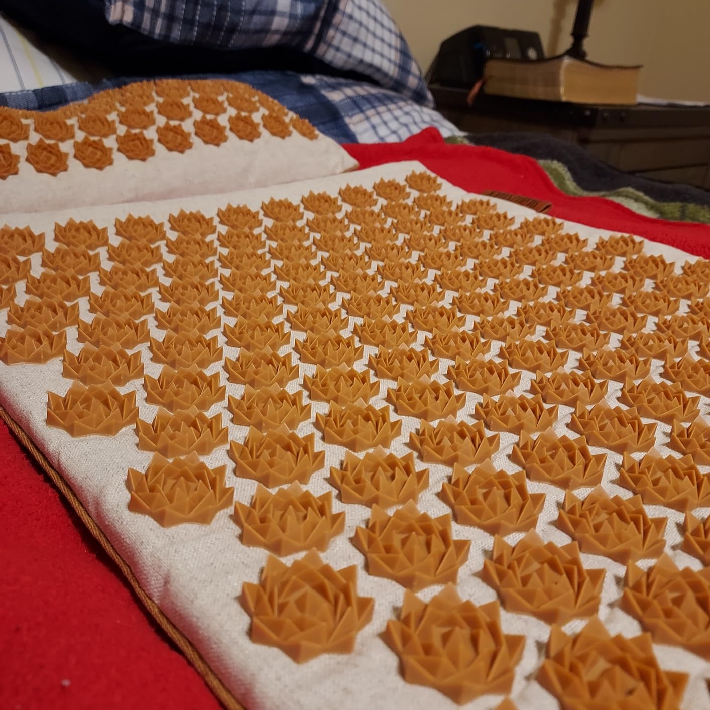 Glanzstück Berlin Health Collection XXL Acupressure Mat Set for Full Body for Tension Headaches Back Pain Stress customer photo 2