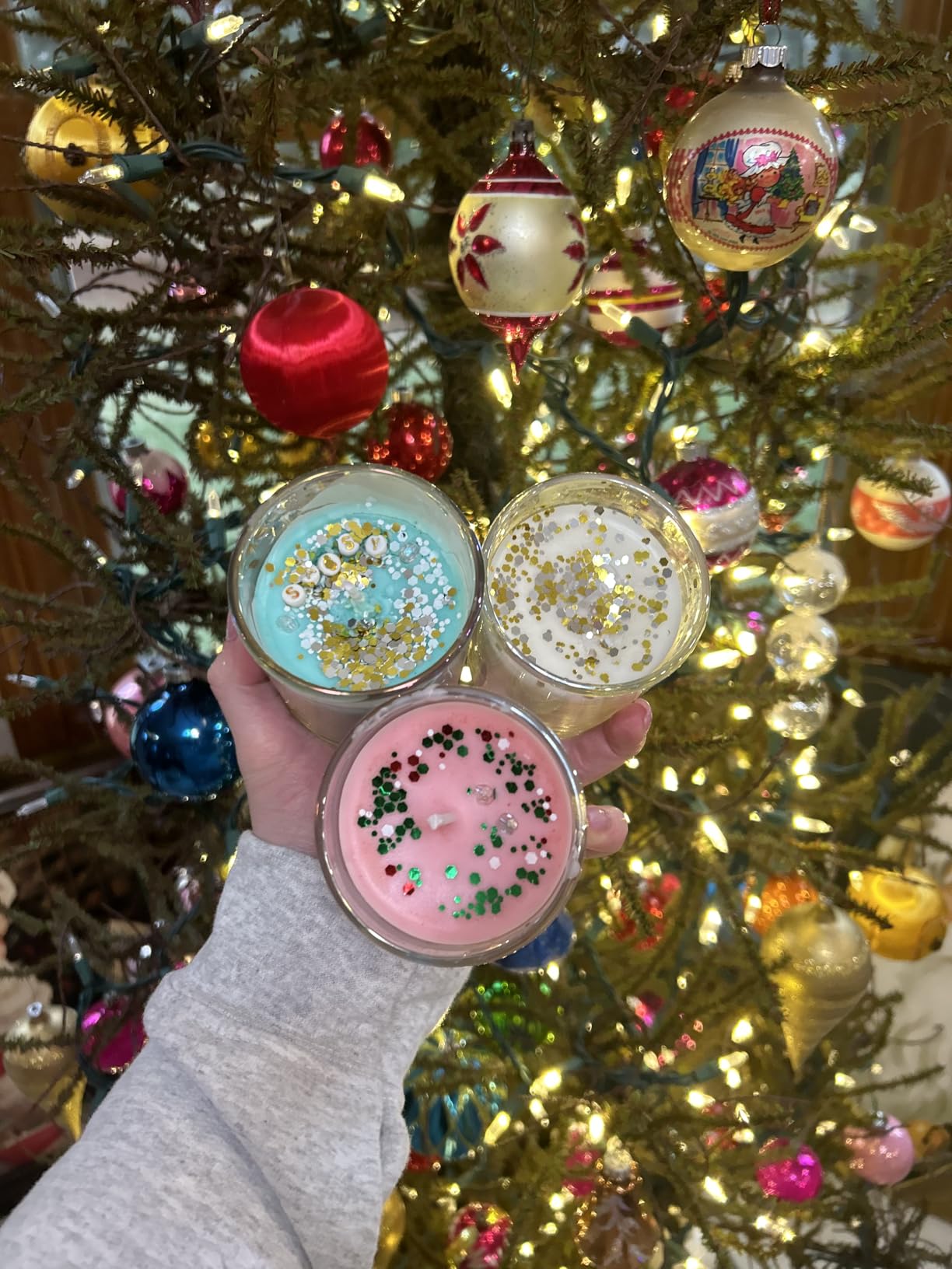 SAEUYVB Candle Making Kit - Natural Soy Wax DIY Candle Making for Adults, Including 2lbs Soy Wax Flakes, Pouring Pot, Perfect Kit for Beginners customer photo 2