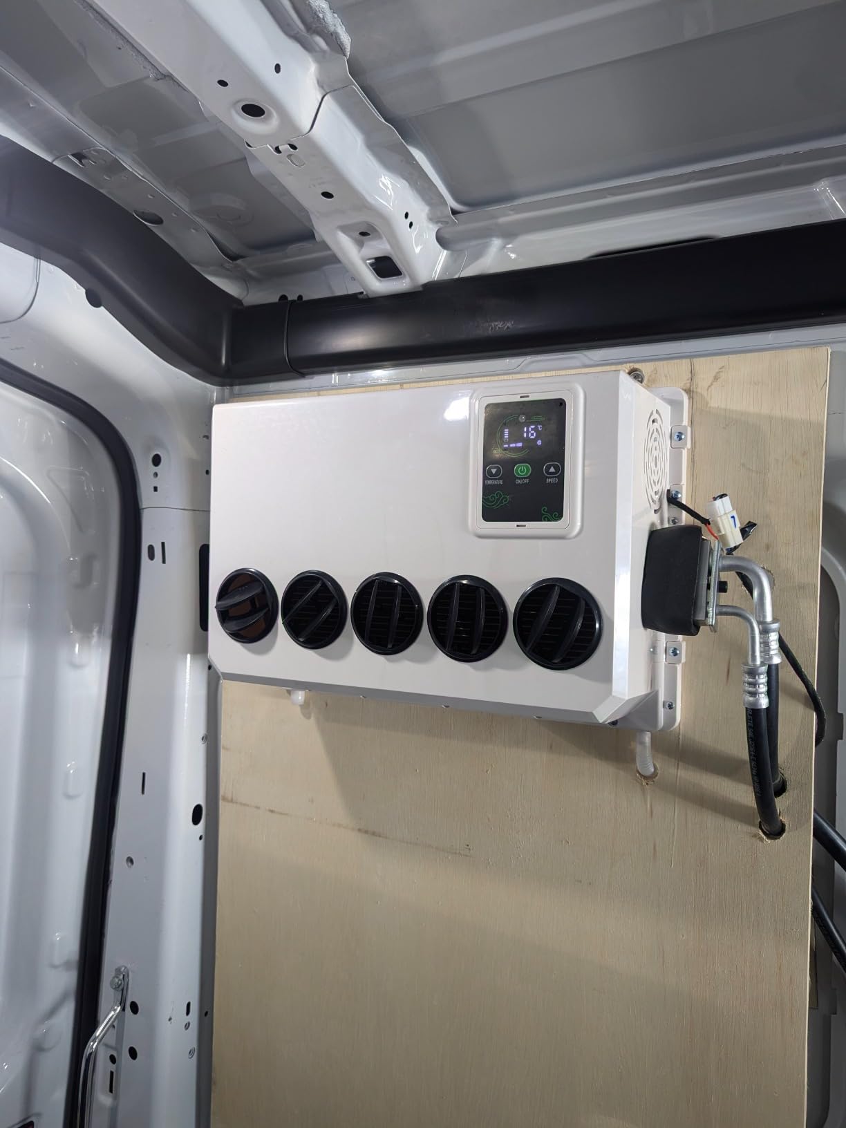 Treeligo DC 12V Universal Electric RV Truck Air Conditioner Camper A/C Unit 12000 BTU Only Cooling for Motorhome Bus tractor automotive air conditioner customer photo 1