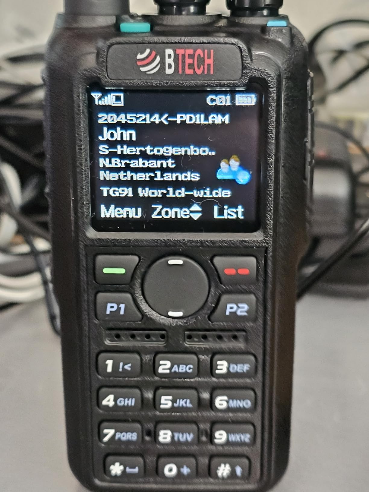 BTECH DMR-6X2 PRO DMR & Analog Two-Way Radio (Bluetooth + GPS) USB-C Battery - 7W VHF/UHF (136-174MHz & 400-480MHz), Encryption, Talker Alias, APRS, Roaming, Voice Recording, with Accessory Kit customer photo 1