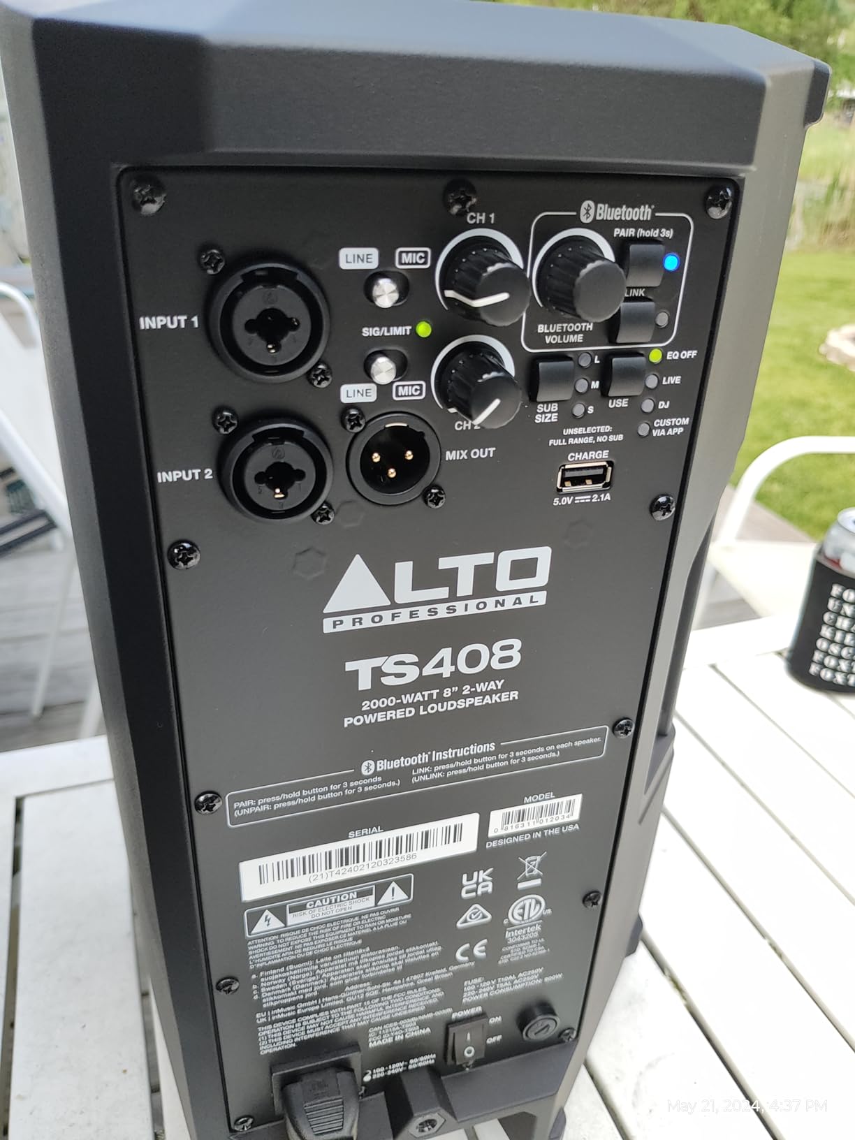 ALTO TS408 2000W 8