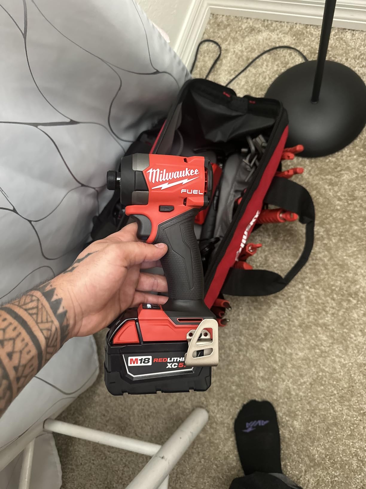 Milwaukee Electric - M18 Fuel. 1/4 HEX Impact Driver customer photo 1