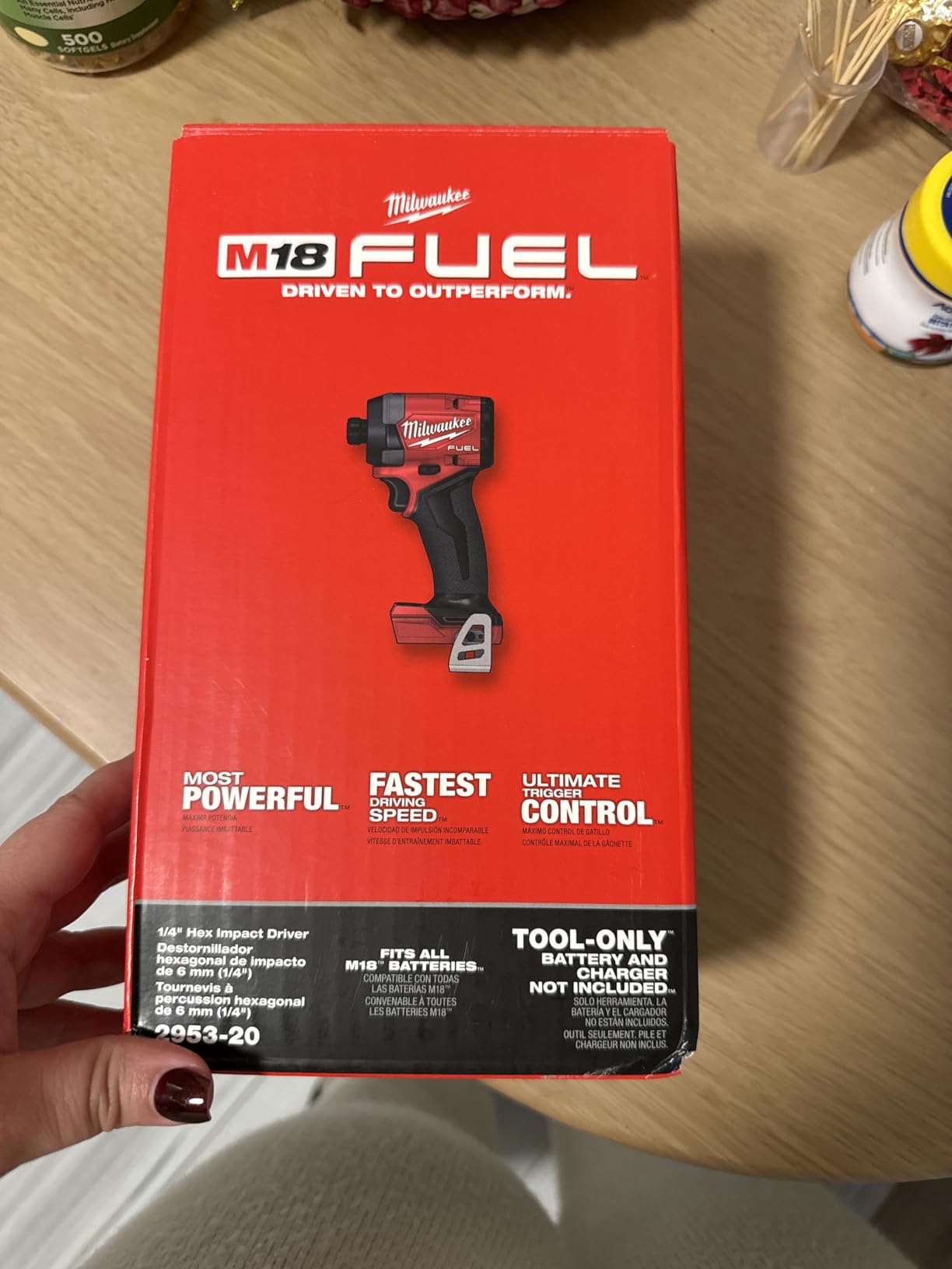 Milwaukee Electric - M18 Fuel. 1/4 HEX Impact Driver customer photo 2