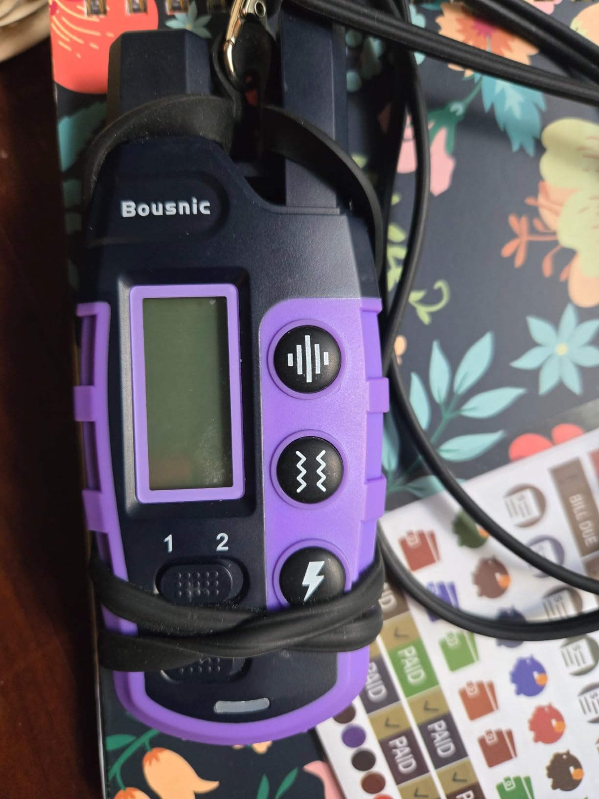 Bousnic Dog Shock Collar 2 Dogs (5-120Lbs) - 3300 ft Waterproof Training Collar for Dogs Large Medium Small with Rechargeable Remote, Beep (1-8) Vibration (1-16) and Humane Shock (1-99) Modes customer photo 1