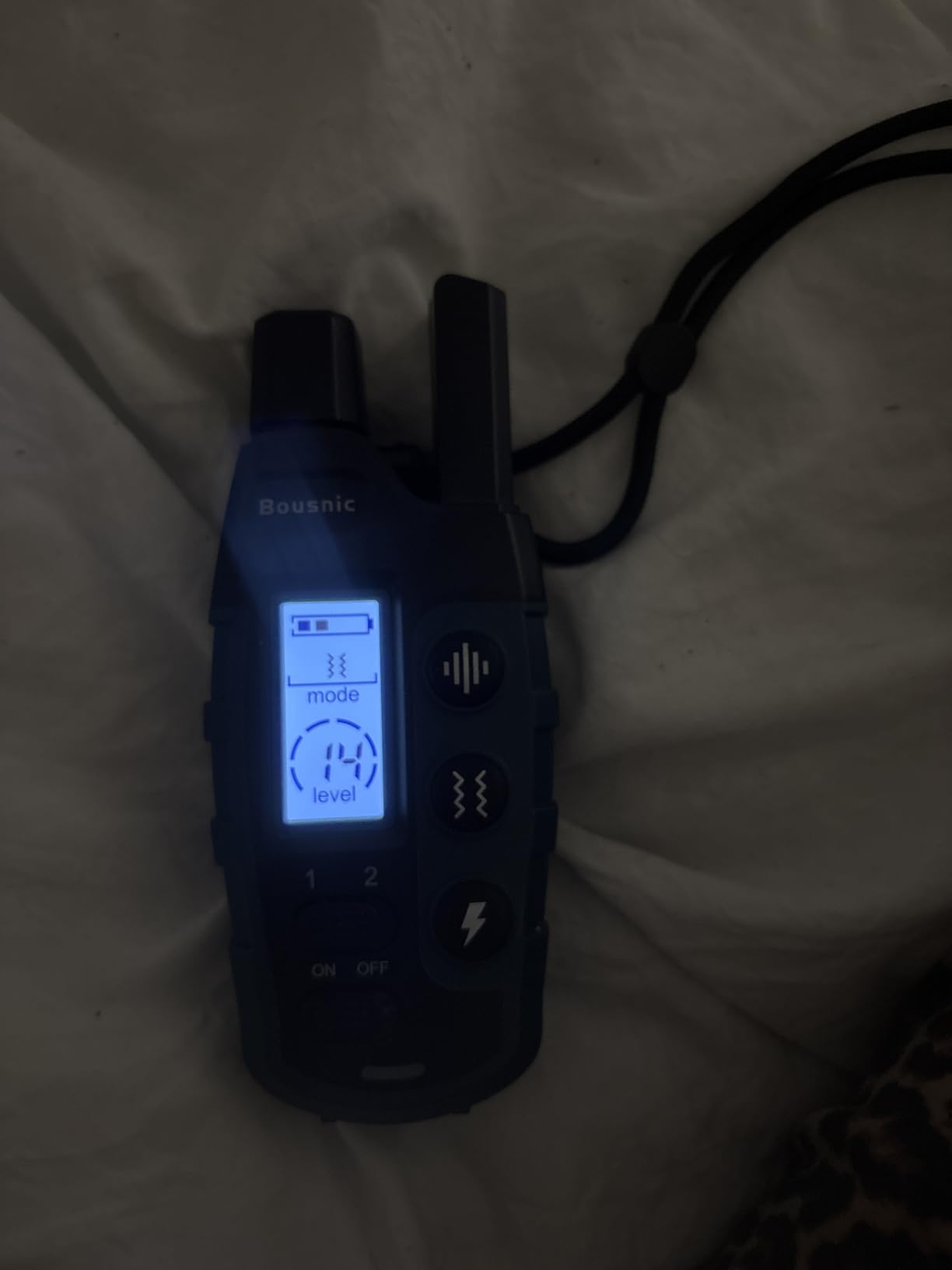 Bousnic Dog Shock Collar 2 Dogs (5-120Lbs) - 3300 ft Waterproof Training Collar for Dogs Large Medium Small with Rechargeable Remote, Beep (1-8) Vibration (1-16) and Humane Shock (1-99) Modes customer photo 2