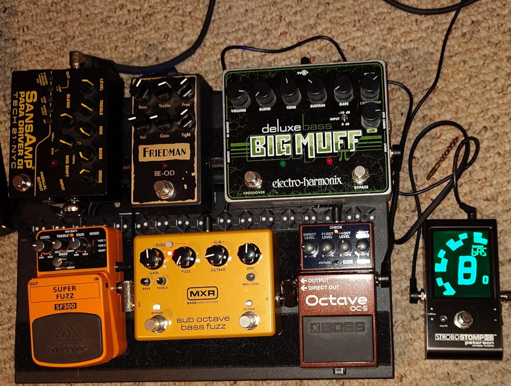 Korg Pitchblack X Chromatic Guitar Pedal Tuner w/ Four Display Modes and High Visibility Display (PBX) customer photo 2