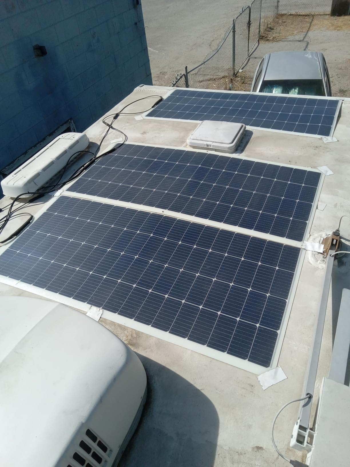 Renogy Solar Panels 200 Watt 12V, Flexible Solar Panel 200W 22% High-Efficiency, 240 Ultra Lightweight Solar Panels for Marine RV Cabin Van Car Boat Camping Curve Surfaces customer photo 1