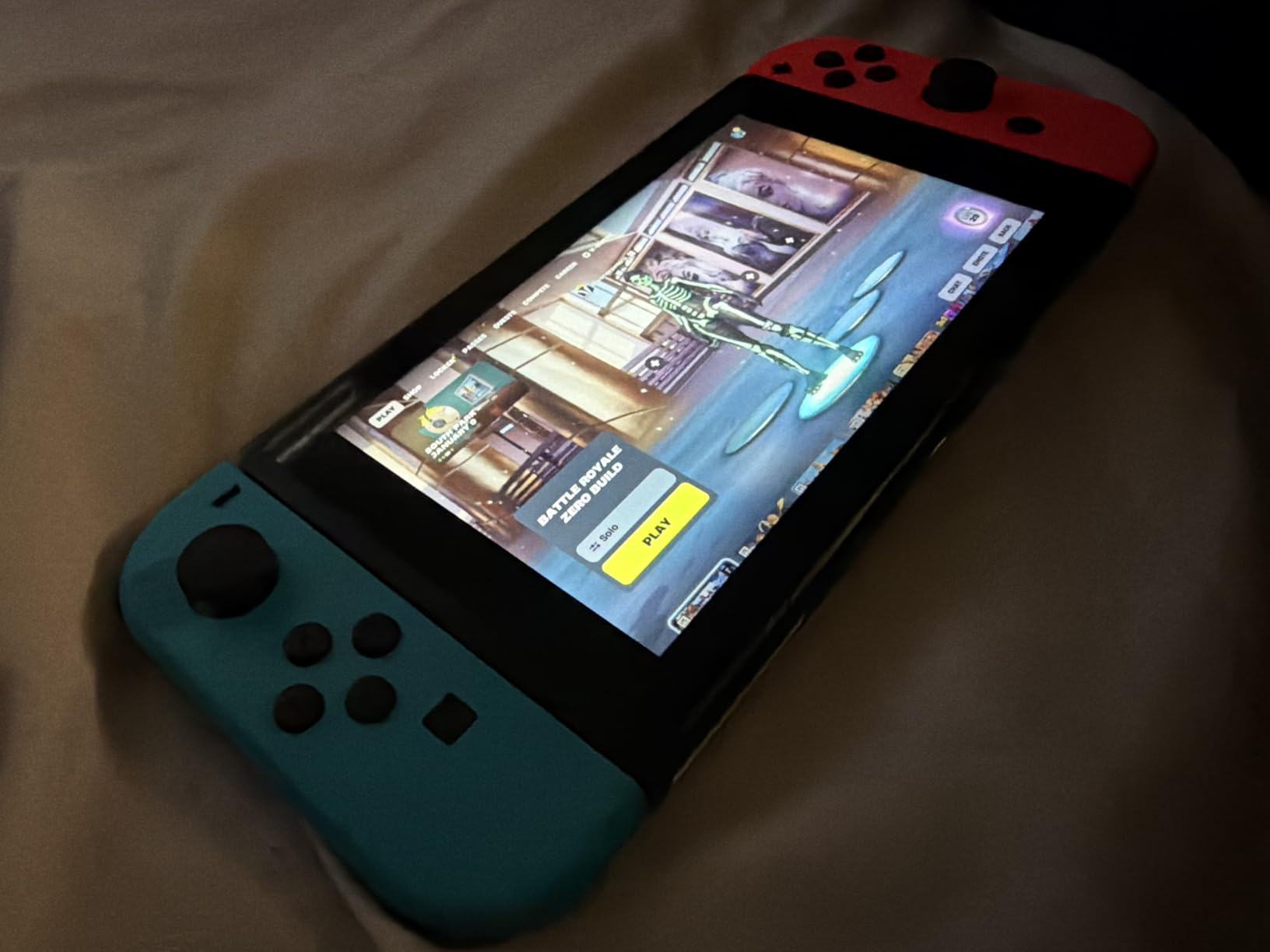 Nintendo Switch with Neon Blue and Neon Red Joy-Con - Handheld Gaming Console customer photo 2