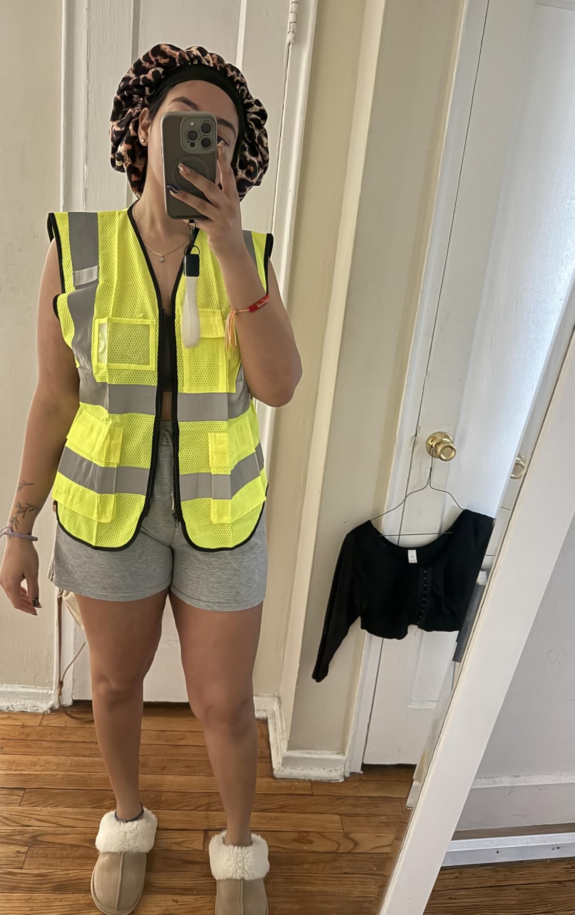TICONN Reflective Safety Vest High Visibility Class II Mesh Vest for Women & Men Meets ANSI Standards customer photo 2