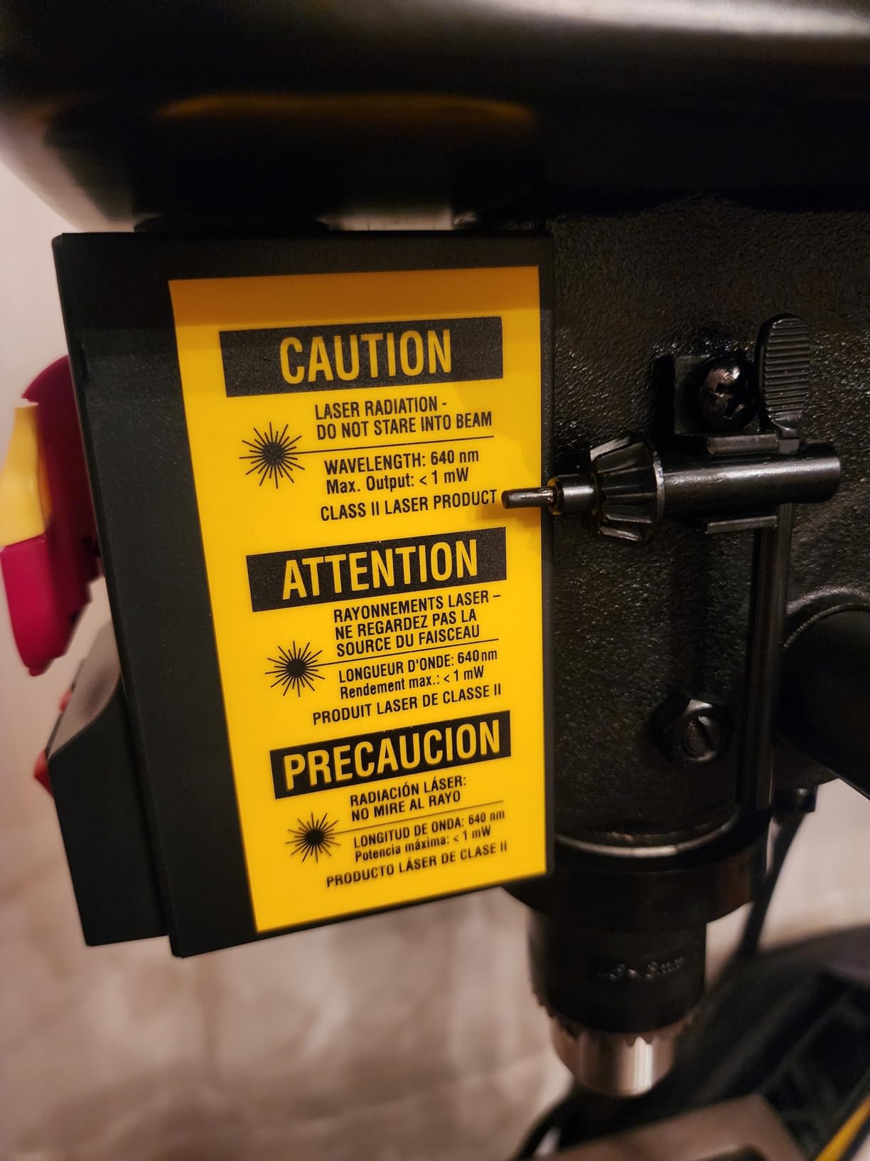 SKIL 6.2 Amp 10 In. 5-Speed Benchtop Drill Press with Laser Alignment & Work Light - DP9505-00 customer photo 1