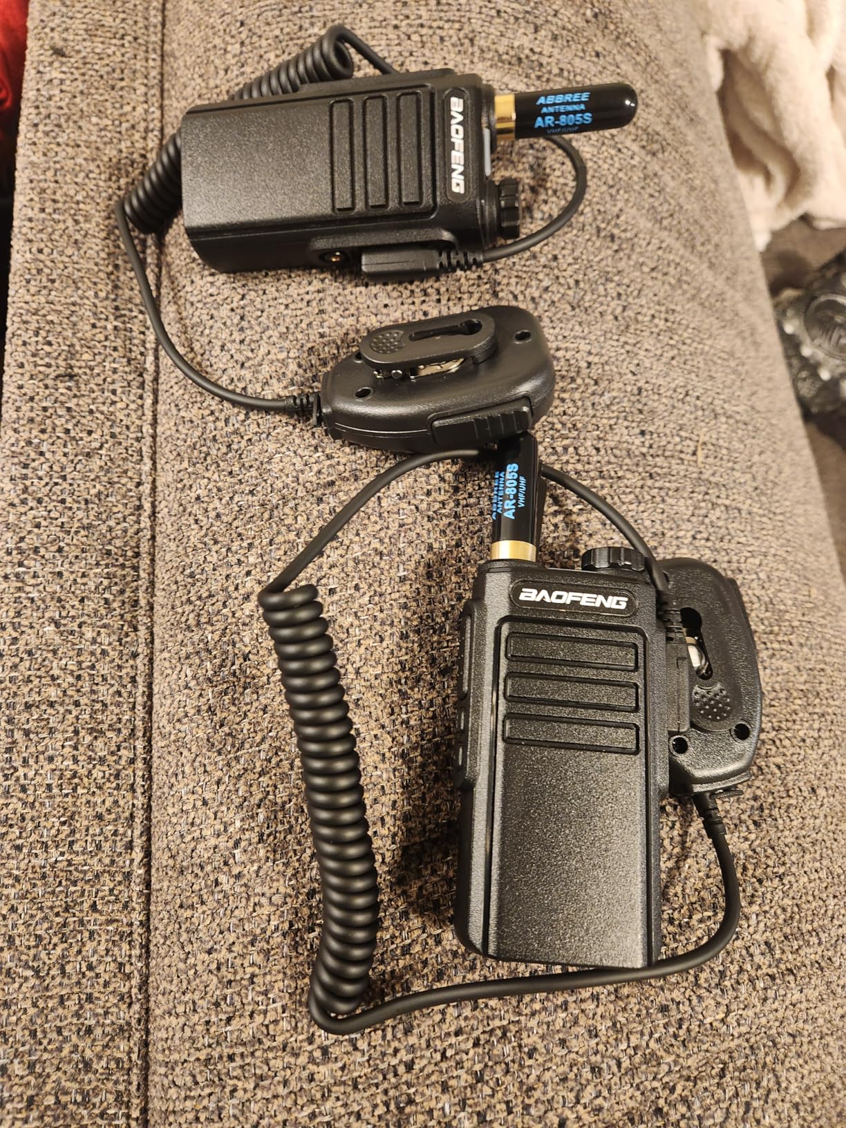 BAOFENG MP31 GMRS Radio Handheld Two Way Radio, Waterproof Rechargeable Walkie Talkies with NOAA Scanning & Receiving, GMRS Repeater Capable, 2-in-1 Type-C Charging Cable, Earpieces, 2 Pack customer photo 1