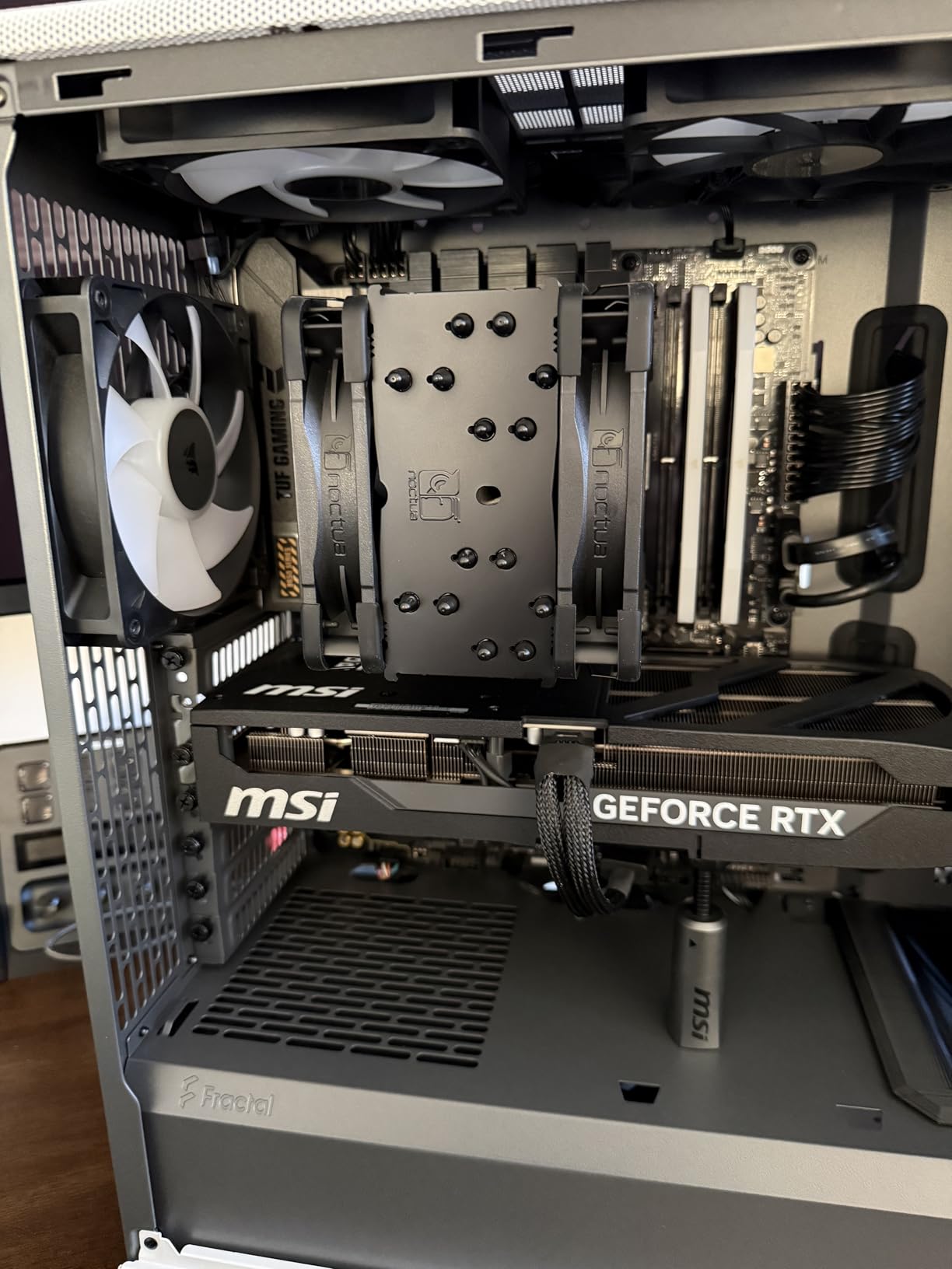 ASUS TUF Gaming B650-PLUS WiFi AMD B650 AM5 Ryzen Desktop 9000 8000 and 7000 ATX Motherboard, 14 Power Stages, PCIe 5.0 M.2, DDR5 Memory, WiFi 6 and 2.5 Gb Ethernet, USB4 Support Aura Sync customer photo 2