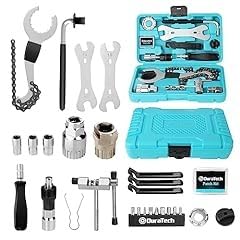 DURATECH 31 Pieces Bicycle Tool Kit, Complete Bike Repair Kit with Storage Box, Mountain Bike Repair Tools, for Mountain, Road, and Park Bicycle with Chain Riveter, Tire Levers, Crank Puller customer photo 1