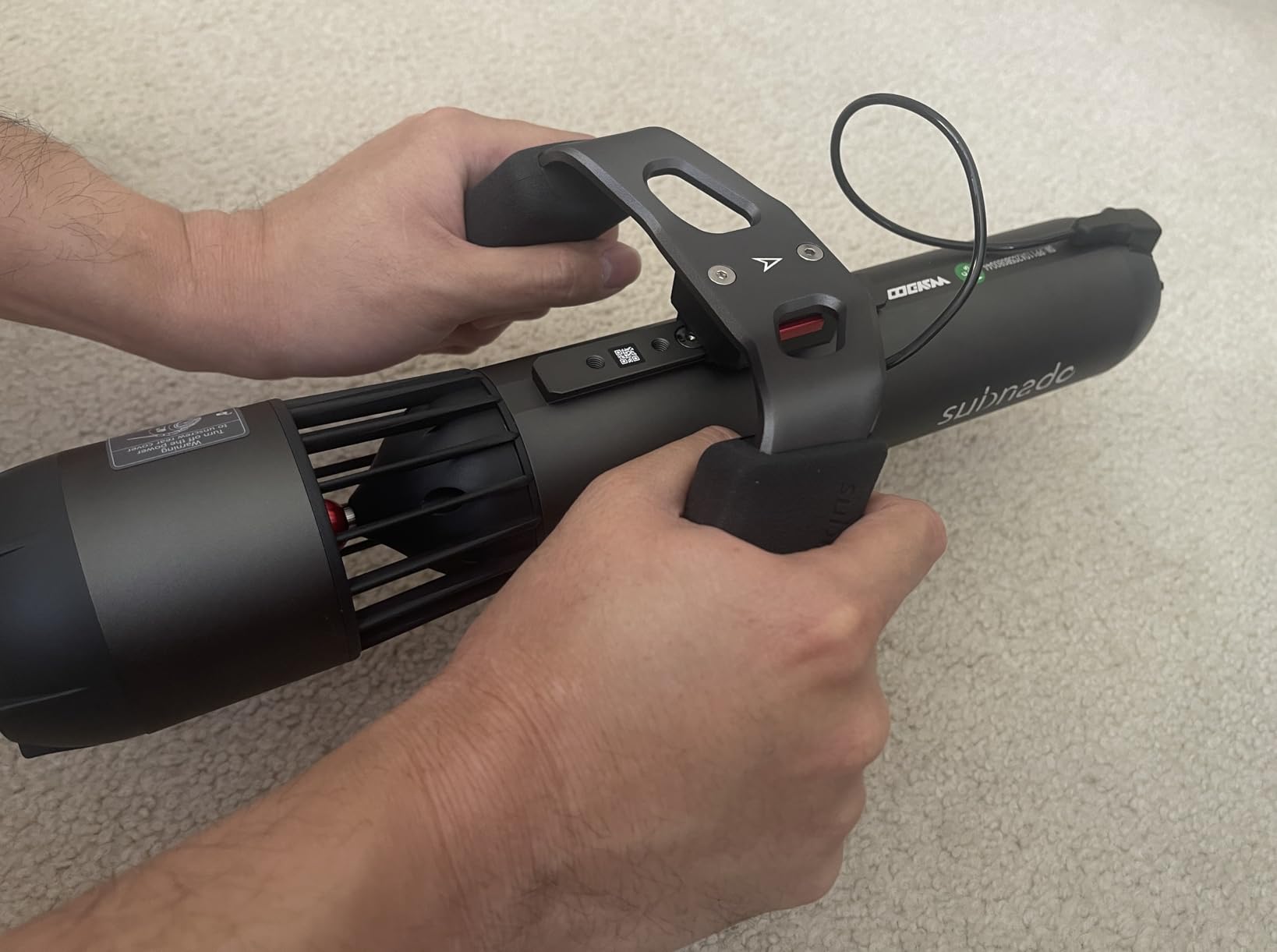 Waydoo Subnado Underwater Scooter Black and Red Special Version customer photo 1