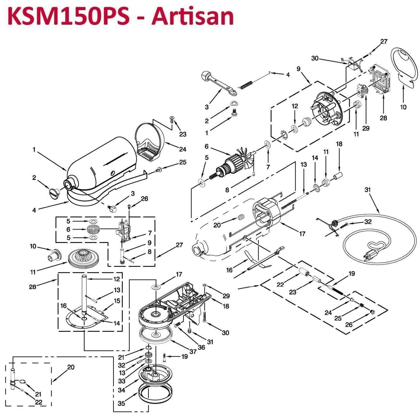 KitchenAid KSM8990CU 8-Quart Commercial Countertop Mixer, 10-Speed, Gear-Driven, Contour Silver customer photo 1