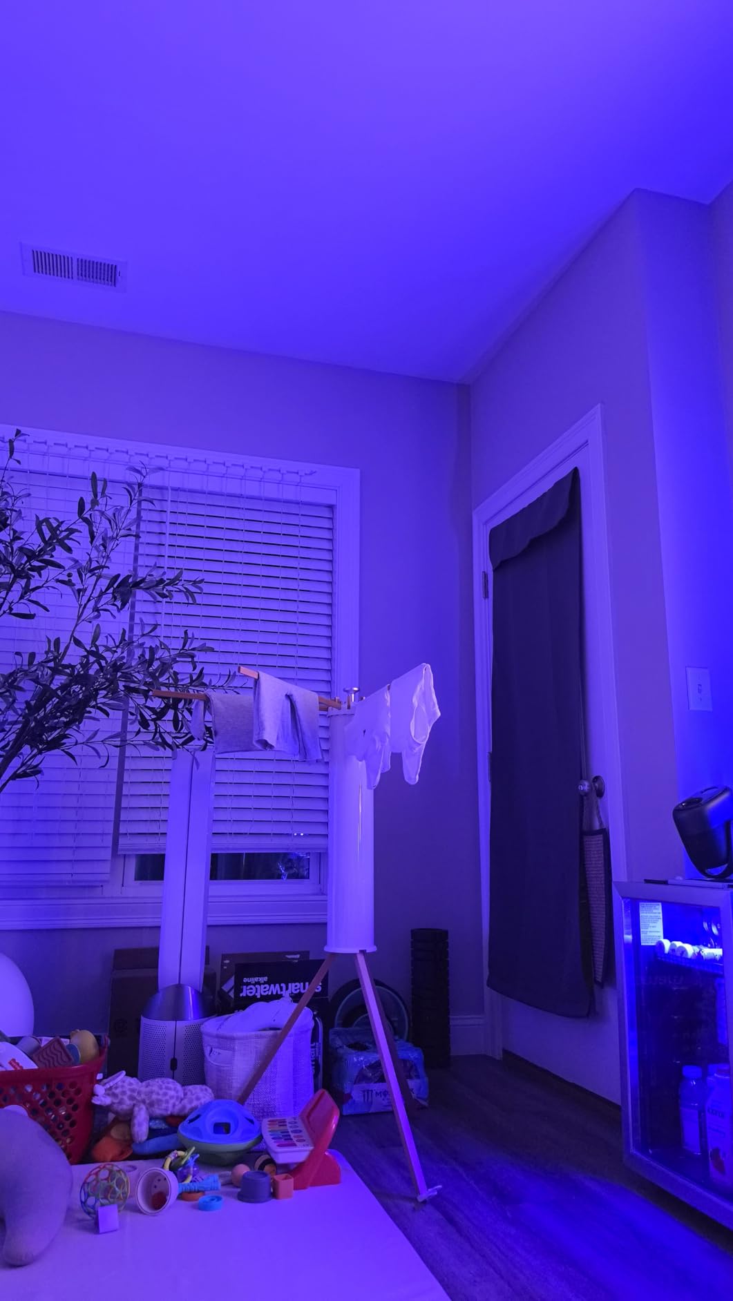 JOOM Tripod Clothes Drying Rack, Garment Rack Portable and Foldable Space Saving Laundry Drying Rack - Drying Rack Clothing Floor Folding Balcony Bedroom Household Wooden customer photo 2