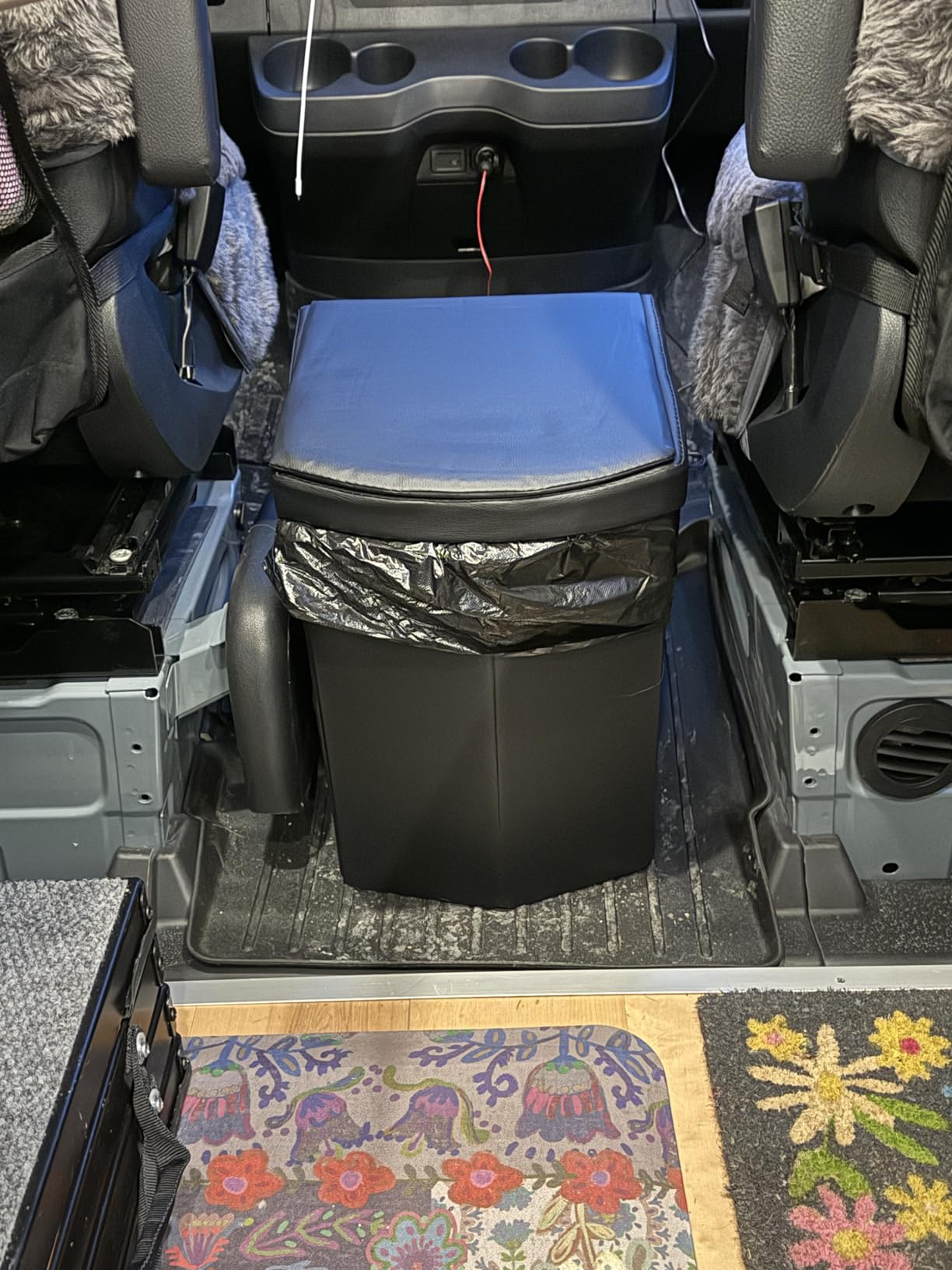 Upgrade XL Portable Toilet for Adults, Extra Large Portable Travel Folding Toilet, Camping Tall Toilets with Lid for Adults and Kids Compact Potty for Car,Hiking,Beach and Camping customer photo 1