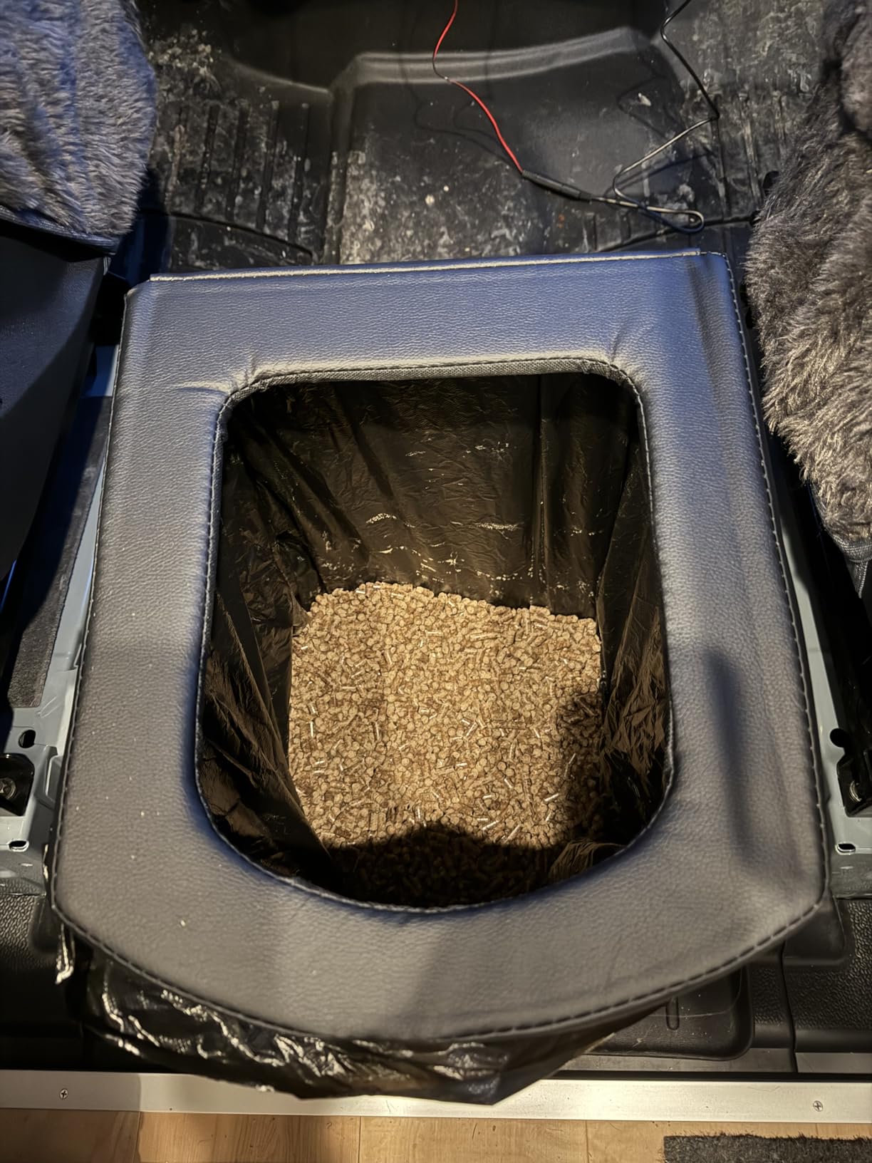 Upgrade XL Portable Toilet for Adults, Extra Large Portable Travel Folding Toilet, Camping Tall Toilets with Lid for Adults and Kids Compact Potty for Car,Hiking,Beach and Camping customer photo 2