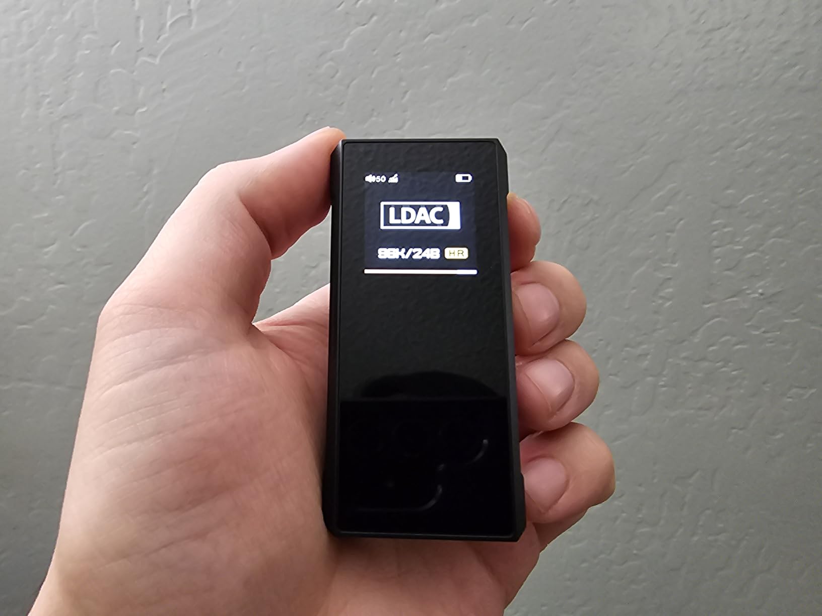 FiiO BTR7 Headphone Amp Bluetooth Receiver High Resolution Portable DAC Supports MQA/LDAC/aptX HD 384K/32Bit DSD256 for Phone/PC/Car/Home Audio(Titanium) customer photo 1