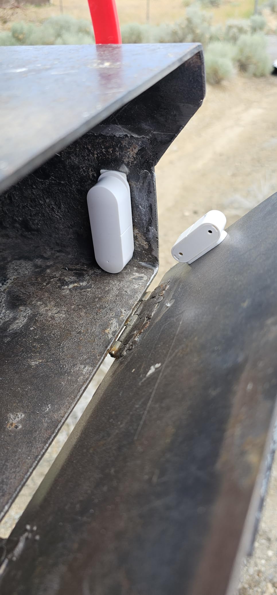 WiFi Door Window Sensor: Smart Contact Sensor with App Alerts, Door Open Detector Compatible with Alexa Google Assistant, Entry Detector Sensor for Home Security and Home Automation (4-Pack) customer photo 2