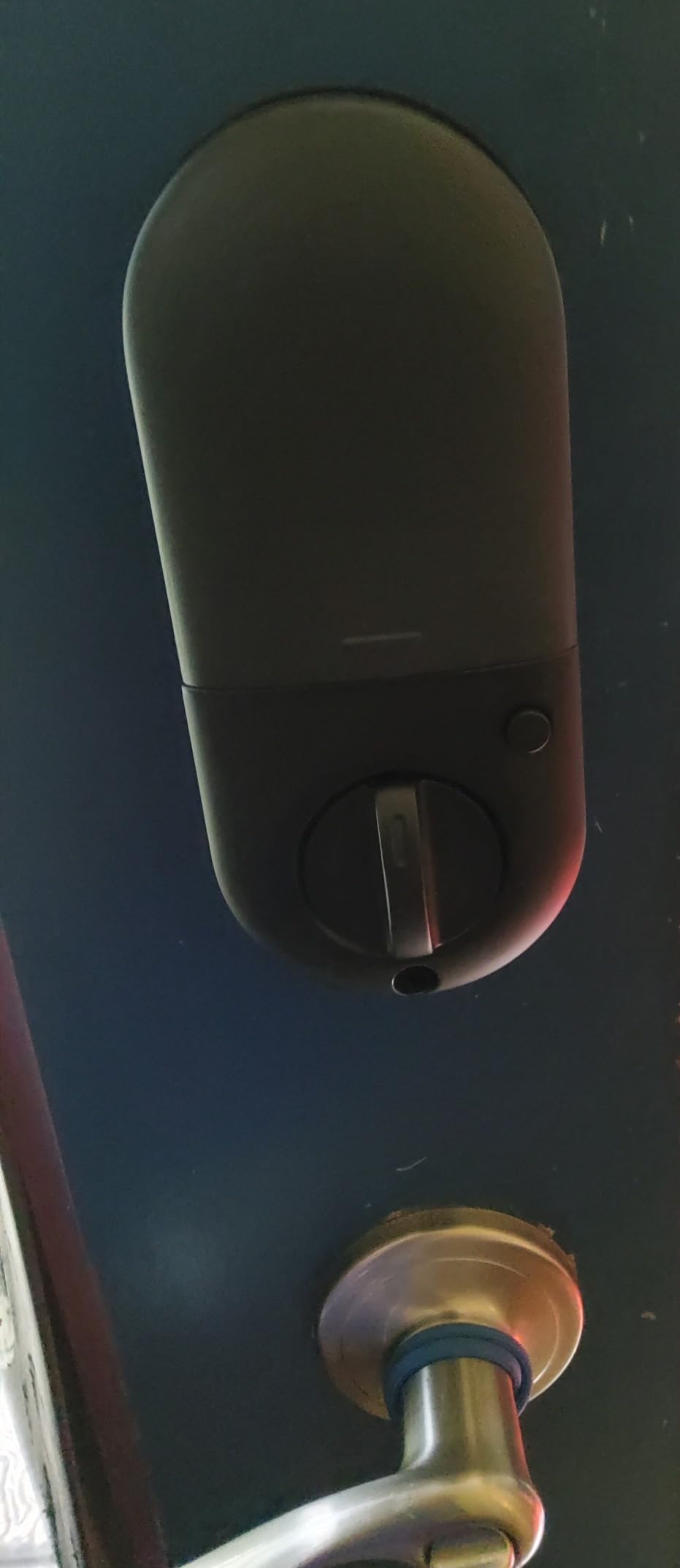 Veise RZ07 Fingerprint Smart Lock, 7-in-1 Smart Locks for Front Door, Keyless Entry Door Lock with App Control, Biometric Electronic Touchscreen Keypad Deadbolt, Matte Black customer photo 2