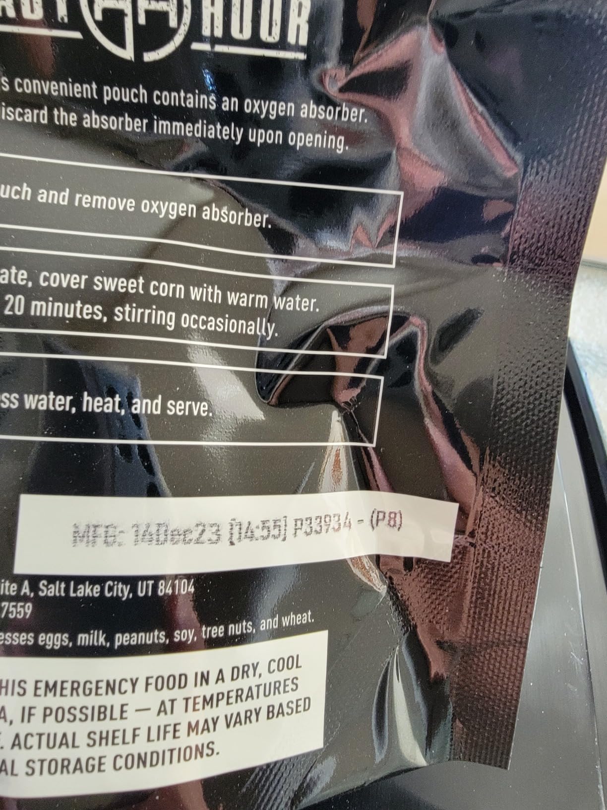 Ready Hour, Fruit & Veggie Mix, Non-Perishable Freeze-Dried Food, 30-Year Shelf Life, Portable Emergency and Adventure Food Supply, Durable Flood Safe Container, 56 Servings customer photo 1
