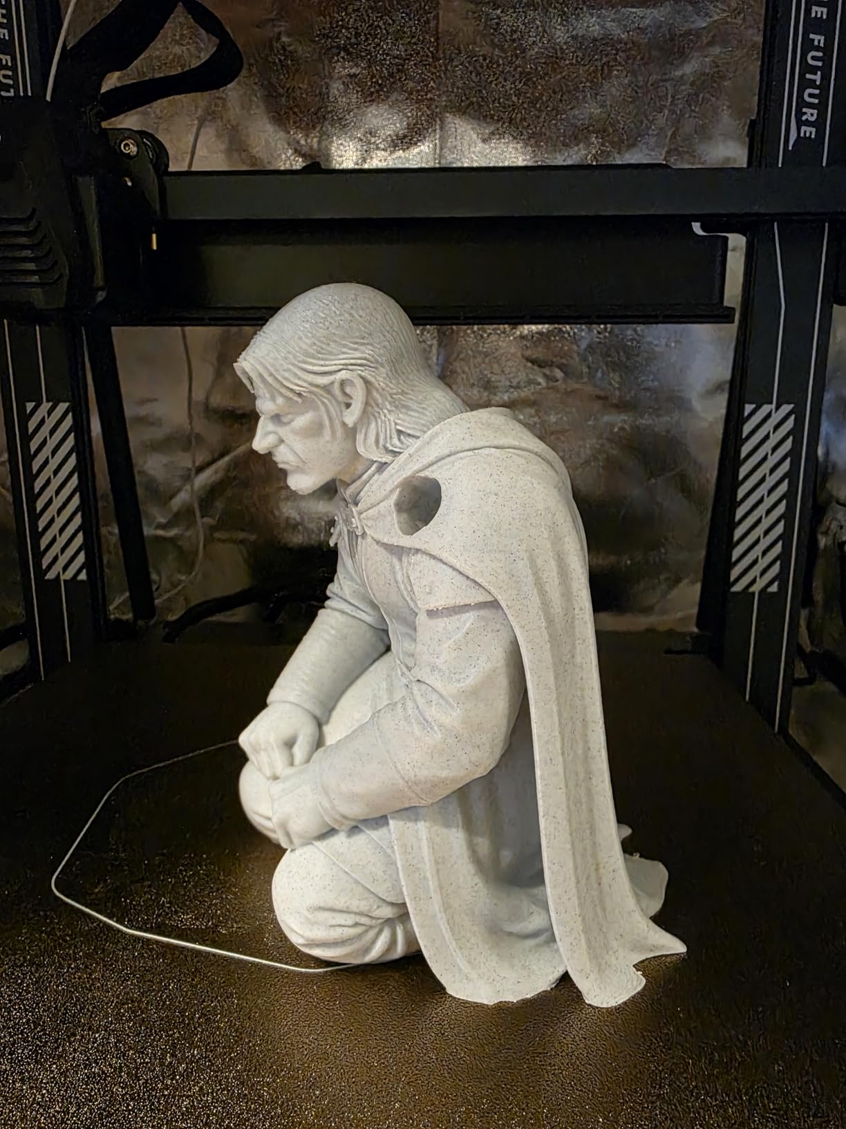 ELEGOO PLA Filament 1.75mm Black 1KG, 3D Printer Filament Dimensional Accuracy +/- 0.02mm, 1kg Cardboard Spool(2.2lbs) 3D Printing Filament Fits for Most FDM 3D Printers customer photo 2