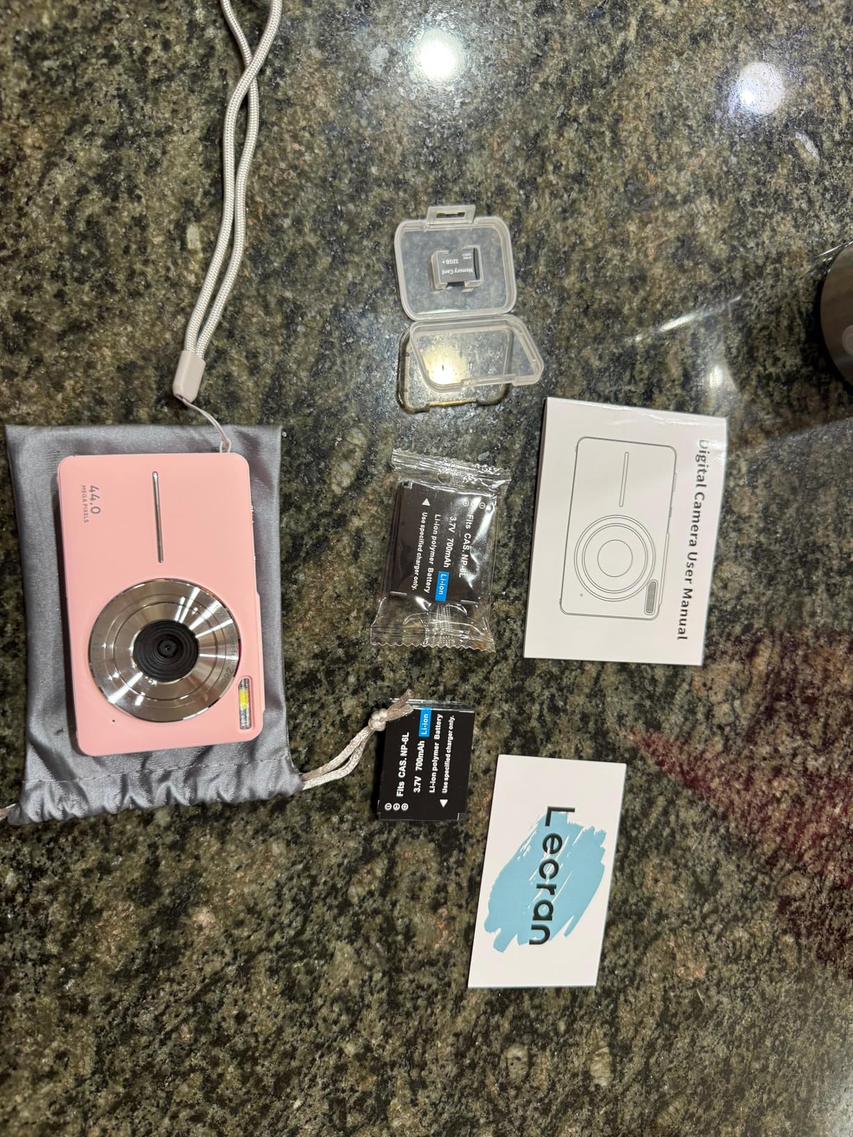 Digital Camera, FHD 1080P Point and Shoot Kids Camera, with 32GB Card, 2 Batteries, 16X Zoom Anti Shake Date Stamp, Compact Portable Small, for Starter Kid Children Teen Student Girl Boy(Pink) customer photo 2