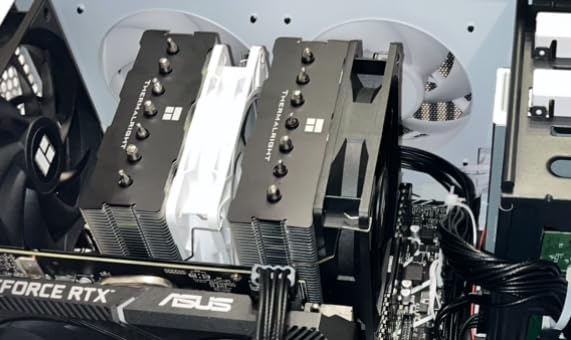 Thermalright Phantom Spirit 120SE CPU Air Cooler, 7 Heat Pipes CPU Cooler,Dual 120mm TL-C12B V2 PWM Fans, AGHP 4.0 Technology,S-FDB Bearing, for AM4/AM5/Intel lga1851/1700/1150/1151/1200, PC Cooling customer photo 1