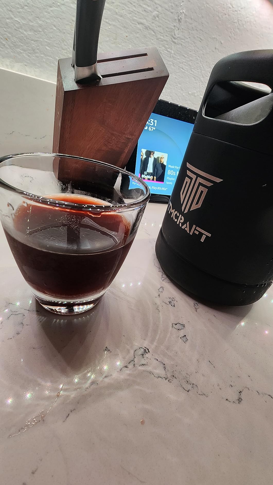 TMCRAFT 64oz Nitro Cold Brew Coffee Maker, Home Brew Coffee Keg with Stainless Steel Stout Creamer Faucet & Pressure Relieving Valve customer photo 1