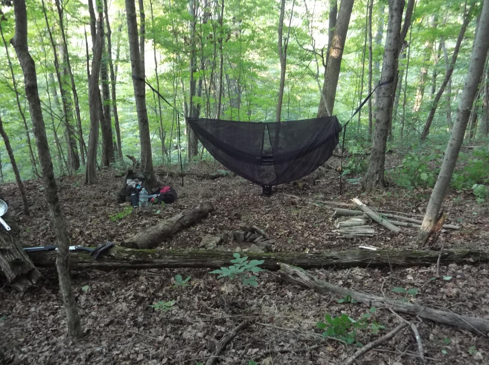 ENO TravelNest Hammock & Straps Combo - Portable Hiking and Camping Hammock with Straps Included - Travel Hammock for Camping, Hiking, Backpacking, a Festival, or The Beach customer photo 1