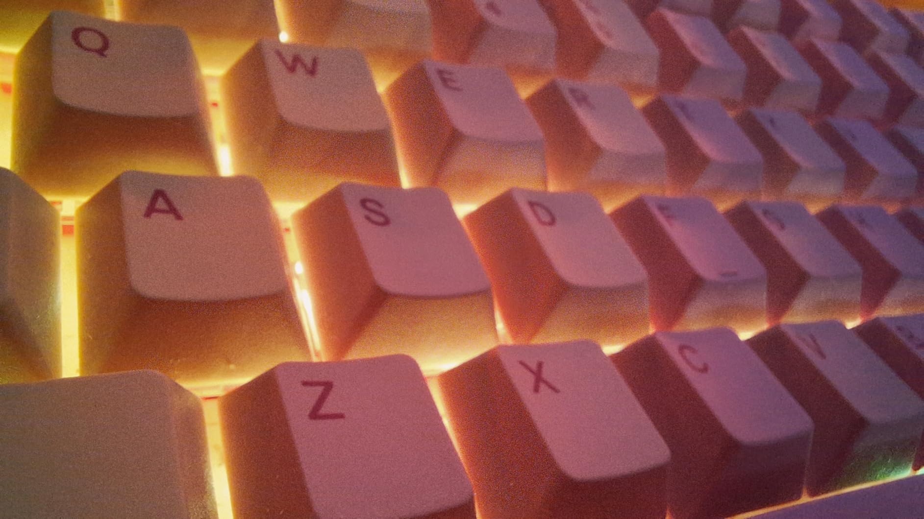 Grapefruit PBT Keycaps Set (Pink & Yellow) 143 Cute Custom Keycaps, Cherry MX Profile, Pastel, Low-Profile Dye-Sub for Mechanical Gaming Keyboards (60%, TKL, Full Size) Incl Mac Keys (191) customer photo 2