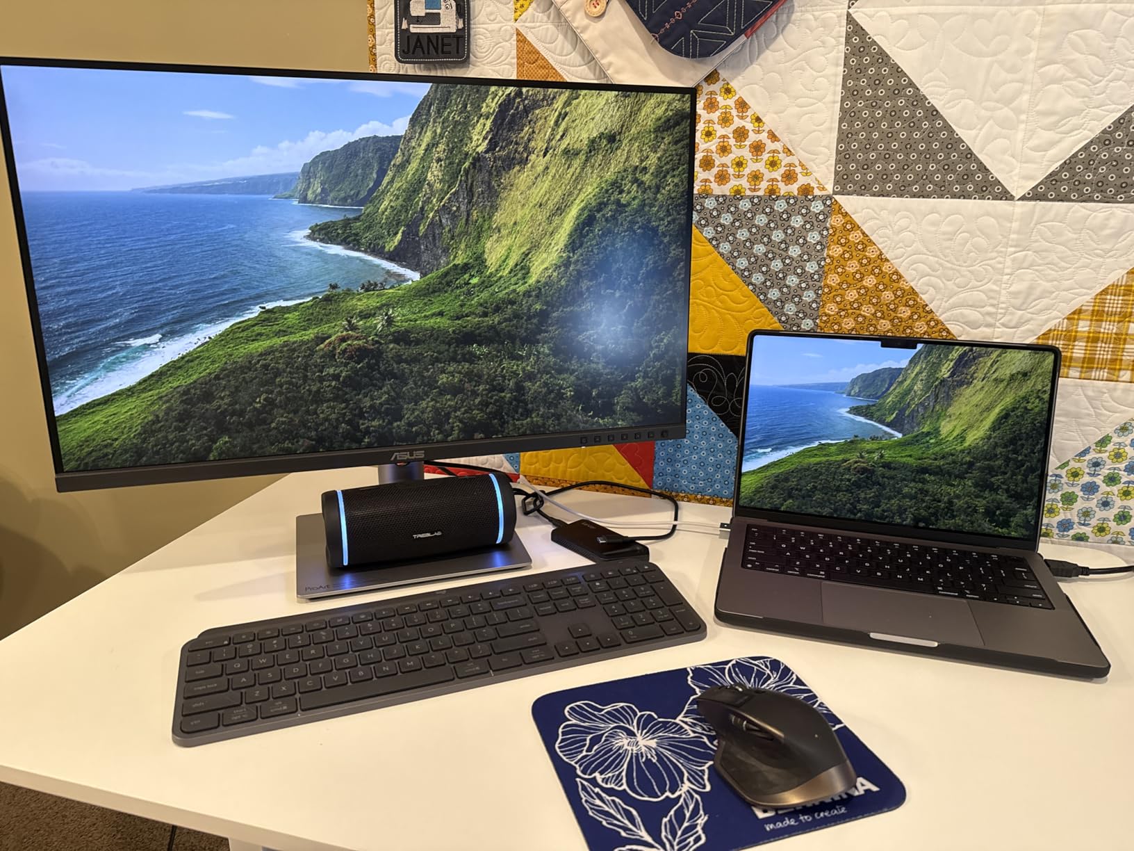 ASUS ProArt Display 27 4K HDR Professional Monitor (PA279CRV) - IPS, UHD (3840 x 2160), 99% DCI-P3/Adobe RGB, ΔE < 2, Calman Verified, USB-C PD 96W, DisplayPort, Daisy-Chain, Ergonomic, 3yr Warranty customer photo 2