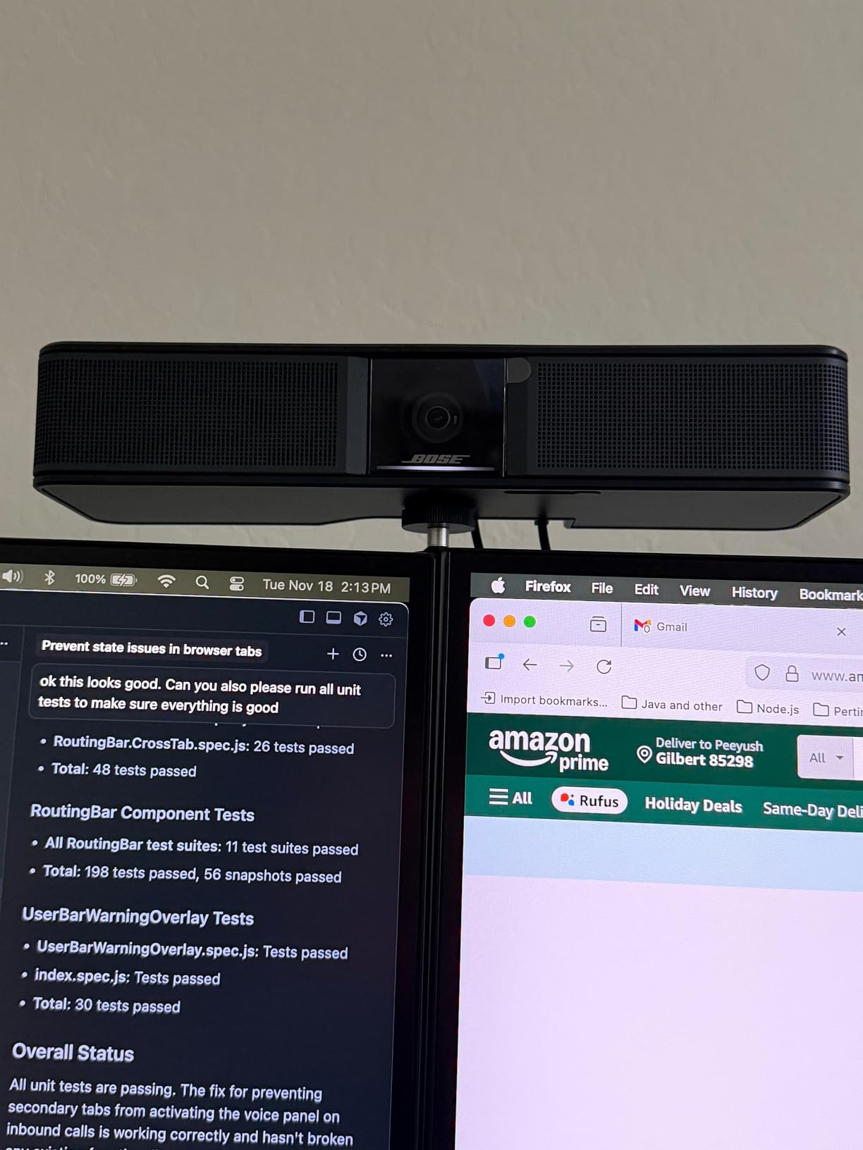 Bose Professional VB-S, All-in-one Video Conference HD Camera, Noise-reducing Mic, and Hi-Fidelity Bluetooth Speaker for Home, Office, or Classroom customer photo 2