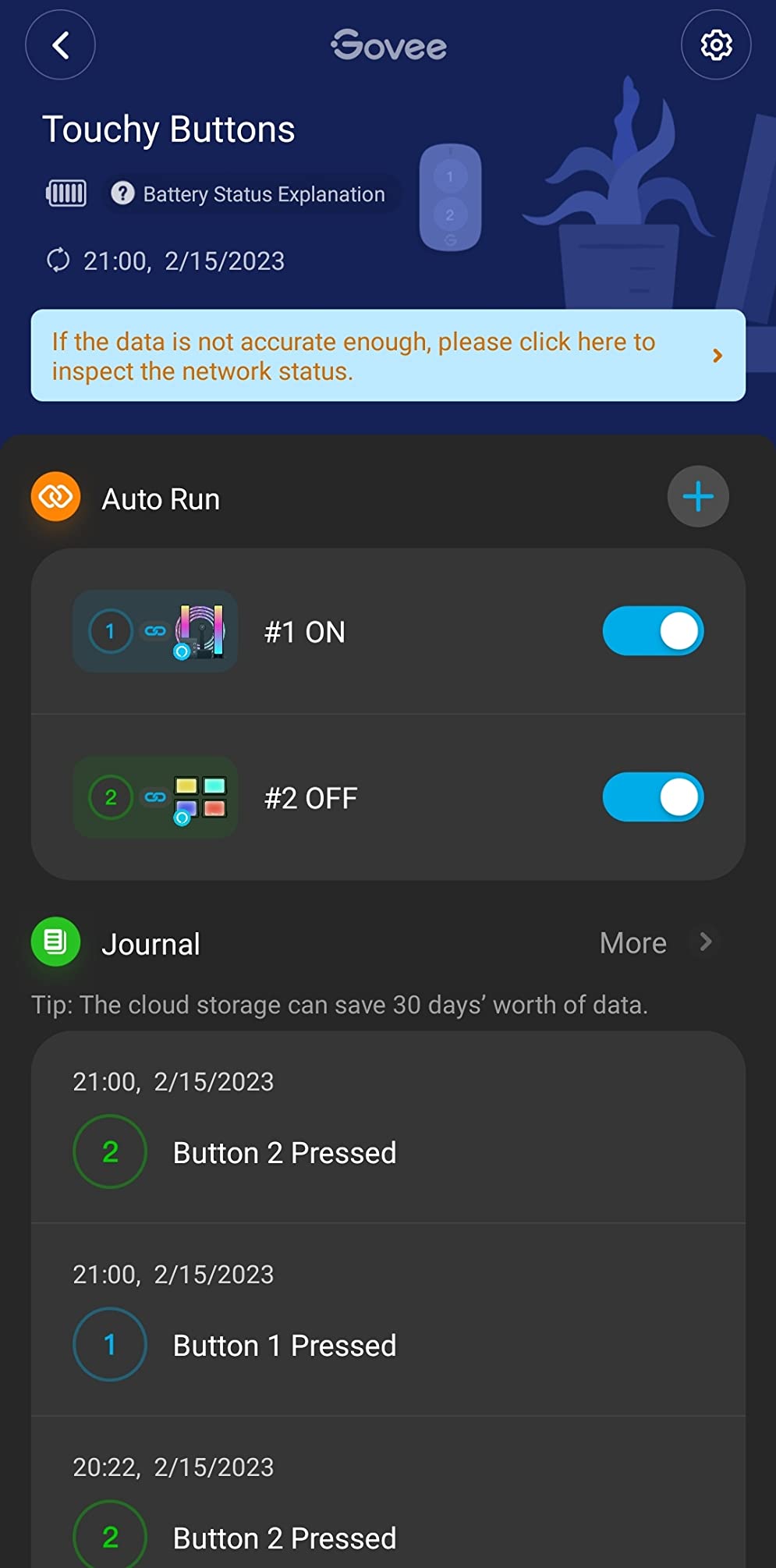 GoveeLife Smart Mini Double Button Switch, Group Control Multiple Devices, Versatile Wireless Control Button, Battery Powered, Supports Most GoveeLife Smart Products customer photo 2