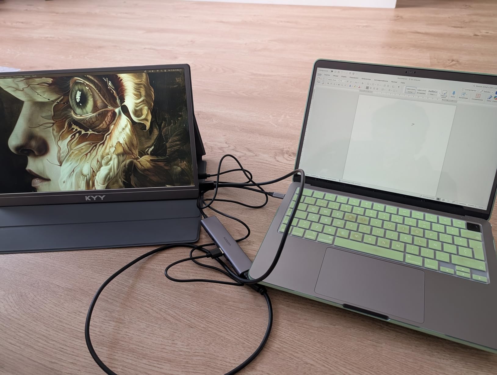 UGREEN USB C Hub 5 in 1 Multiport Adapter Revodok 105 4K HDMI, 100W Power Delivery, 3 USB-A Data Ports, USB C Dongle for MacBook Pro/Air, iPad Pro, iMac, iPhone 16 Pro/Pro Max, XPS, Thinkpad customer photo 1