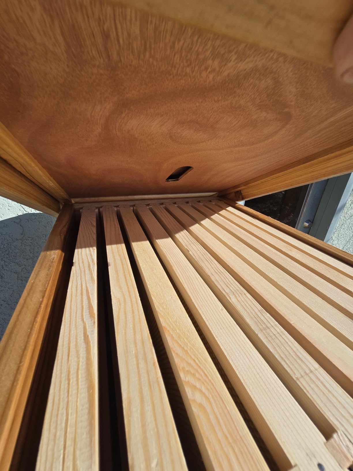 MayBee 10-Frame Langstroth Beehive Dipped in 100% Beeswax, Complete Bee Hives and Supplies Starter Kit Includes 2 Deep Hive Bee Box and 2 Bee Hive Super with Beehive Frames and Foundation customer photo 2