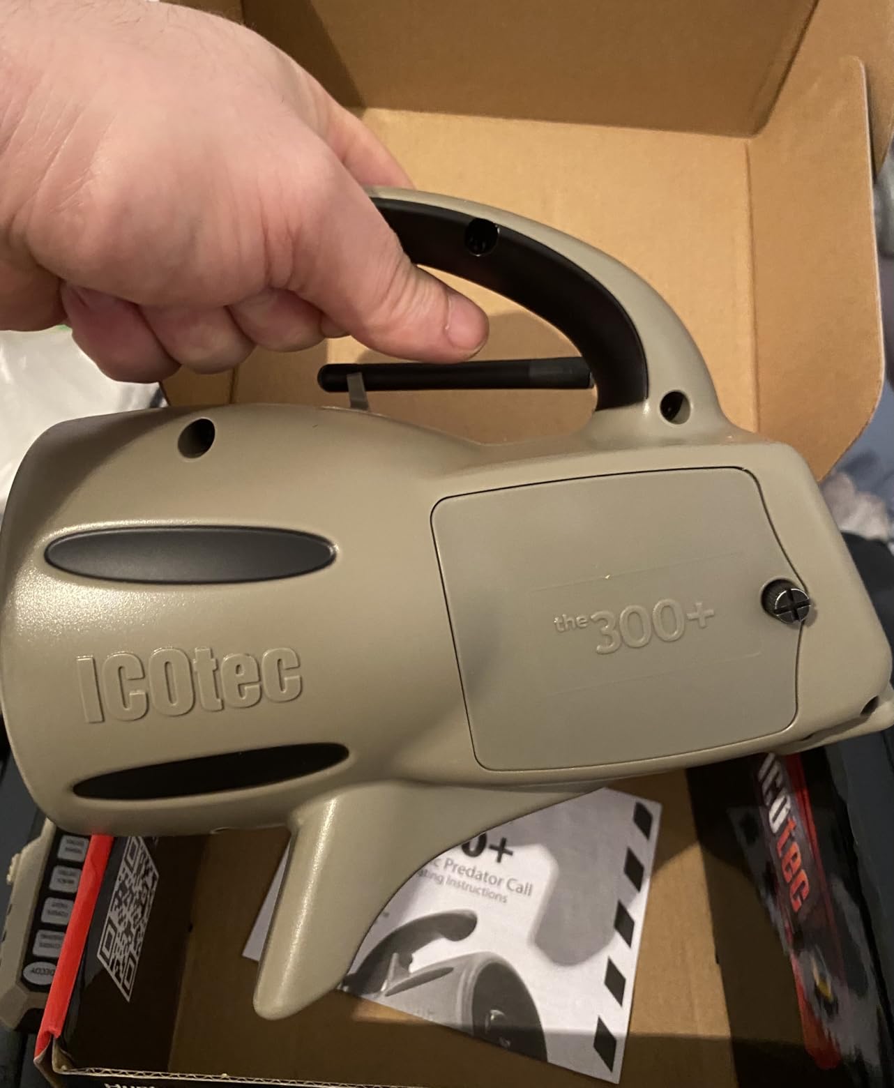 Icotec 300+ Predator Call - Great for Coyote Hunting, Fox Hunting, and All Predator Hunting. 300-yard Remote Range customer photo 1