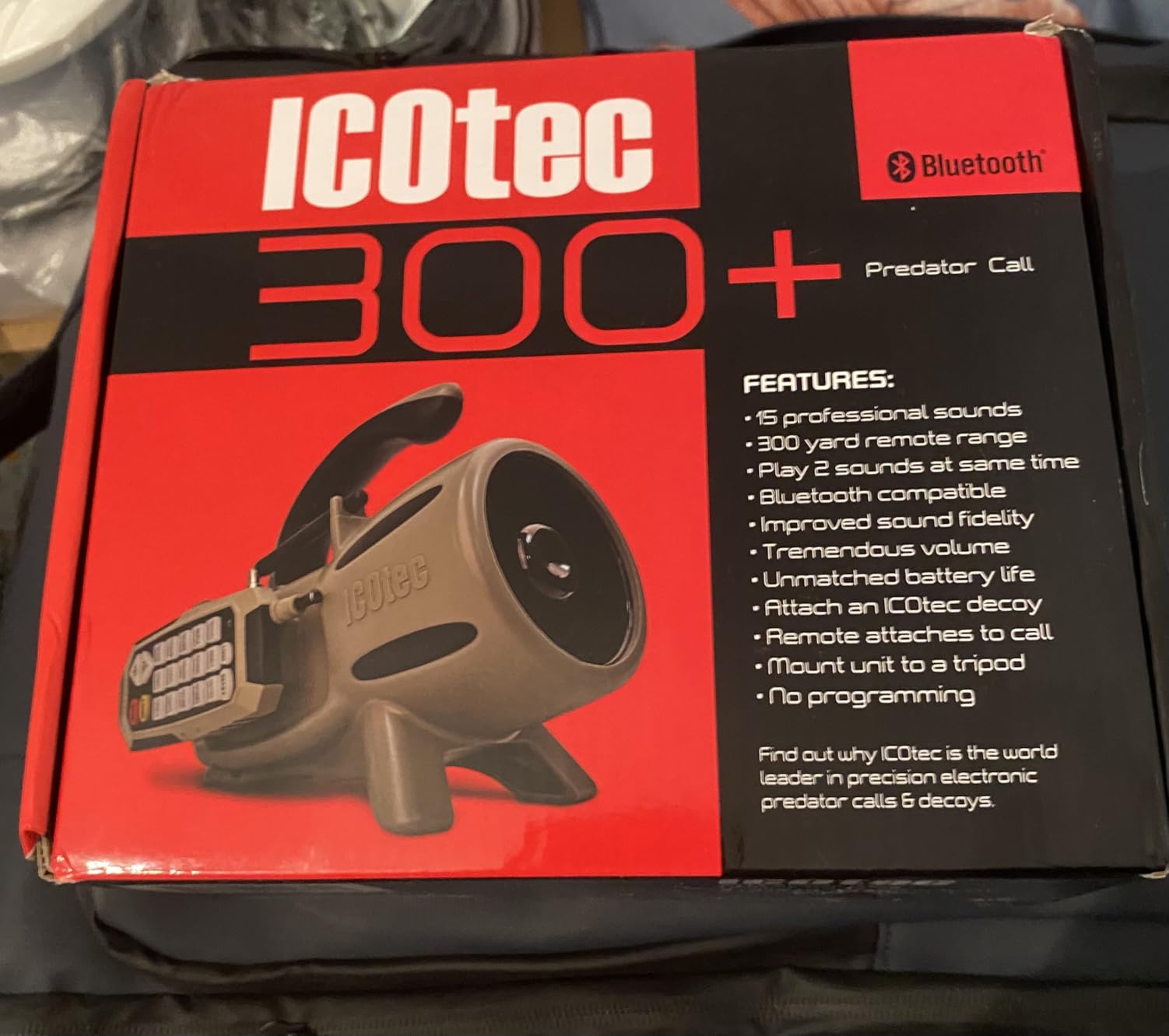 Icotec 300+ Predator Call - Great for Coyote Hunting, Fox Hunting, and All Predator Hunting. 300-yard Remote Range customer photo 2