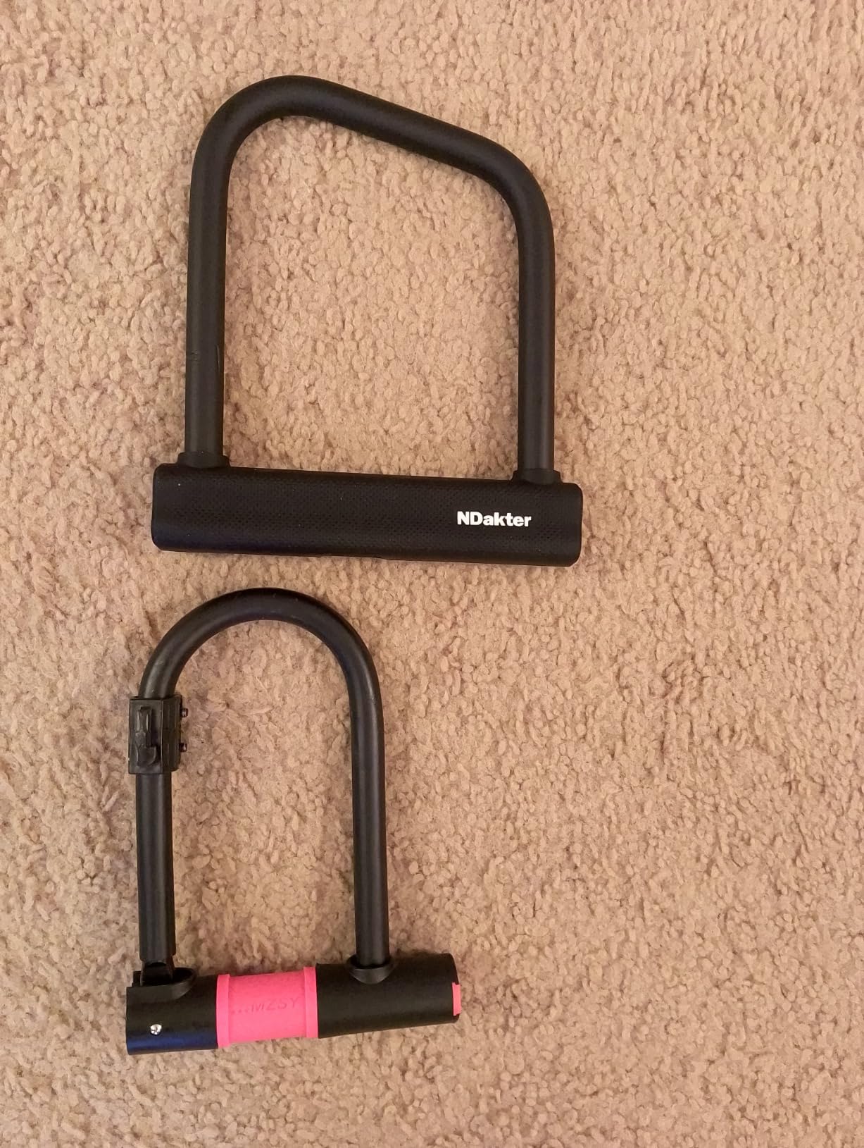 NDakter Bike Locks Heavy Duty Anti Theft, Bicycle U Lock for Ebike, 18mm Shackle, 6FT Steel Security Cable with 3 Keys customer photo 2