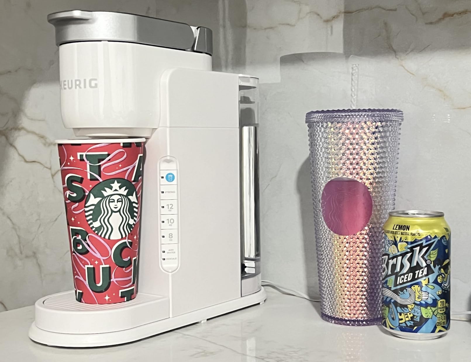 Keurig K-Iced Coffee Maker, Single Serve K-Cup Pod Iced Coffee Maker, With Hot and Cold Coffee Capabilities, Brews Any K-Cup Pod, Gray customer photo 2