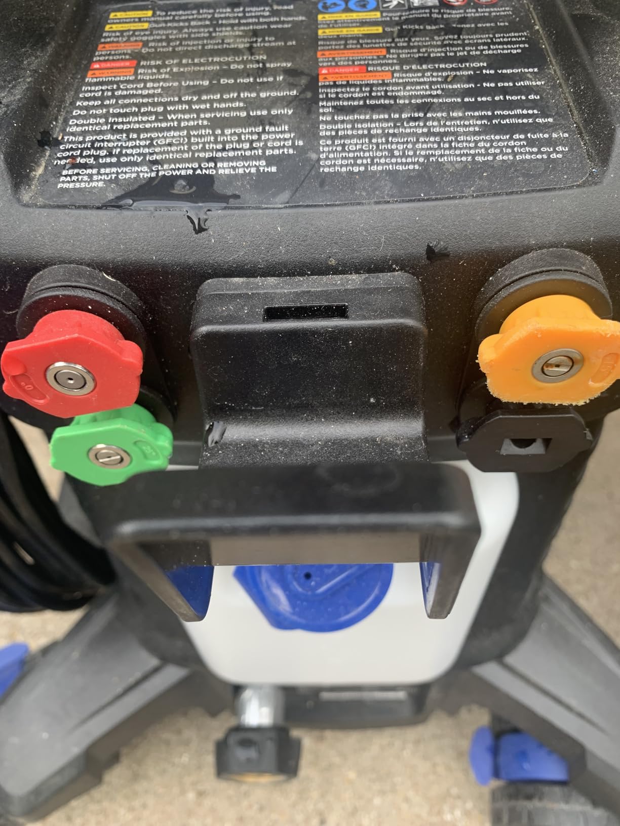 Westinghouse ePX3500 Electric Pressure Washer, 2500 Max PSI 1.76 Max GPM with Anti-Tipping Technology, Onboard Soap Tank, Pro-Style Steel Wand, 5-Nozzle Set, for Cars/Fences/Driveways/Home/Patios customer photo 1