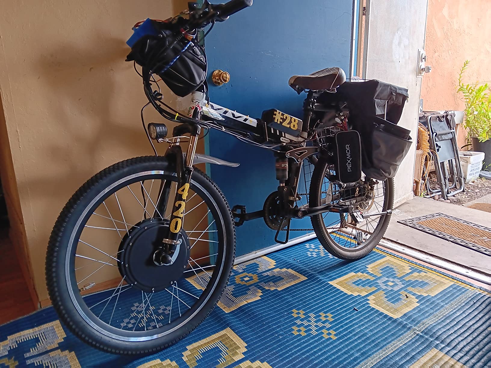 PEXMOR Electric Bike Conversion Kit, 48V 1200W 26