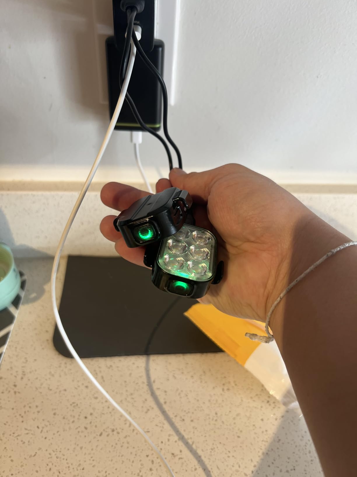 Bike Lights for Night Riding, USB Rechargeable Bike Lights Front and Back, Waterproof IP65 Bicycle Light, 4+6 Modes Bike Headlight and Tail Light Set,1.5 Hrs Fast Charging, Easy to Install customer photo 2