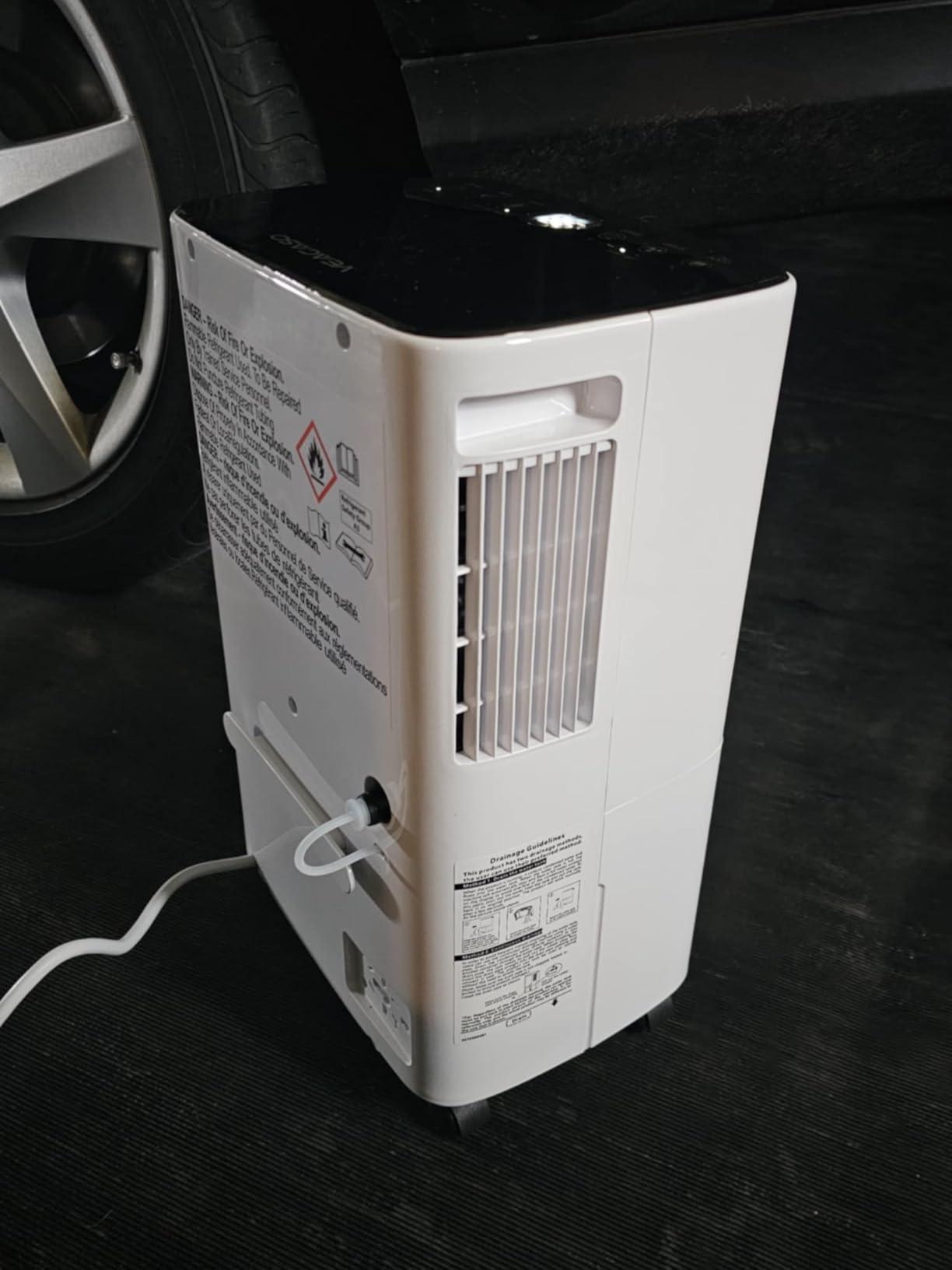 2500 Sq.Ft Dehumidifier for Basement with Drain Hose Max 34 Pints, VEAGASO Dehumidifiers for Home, Large Room, Bathroom, Bedroom, Three Modes, Intelligent Humidity Control, Dry Clothes, 24HR Timer customer photo 2