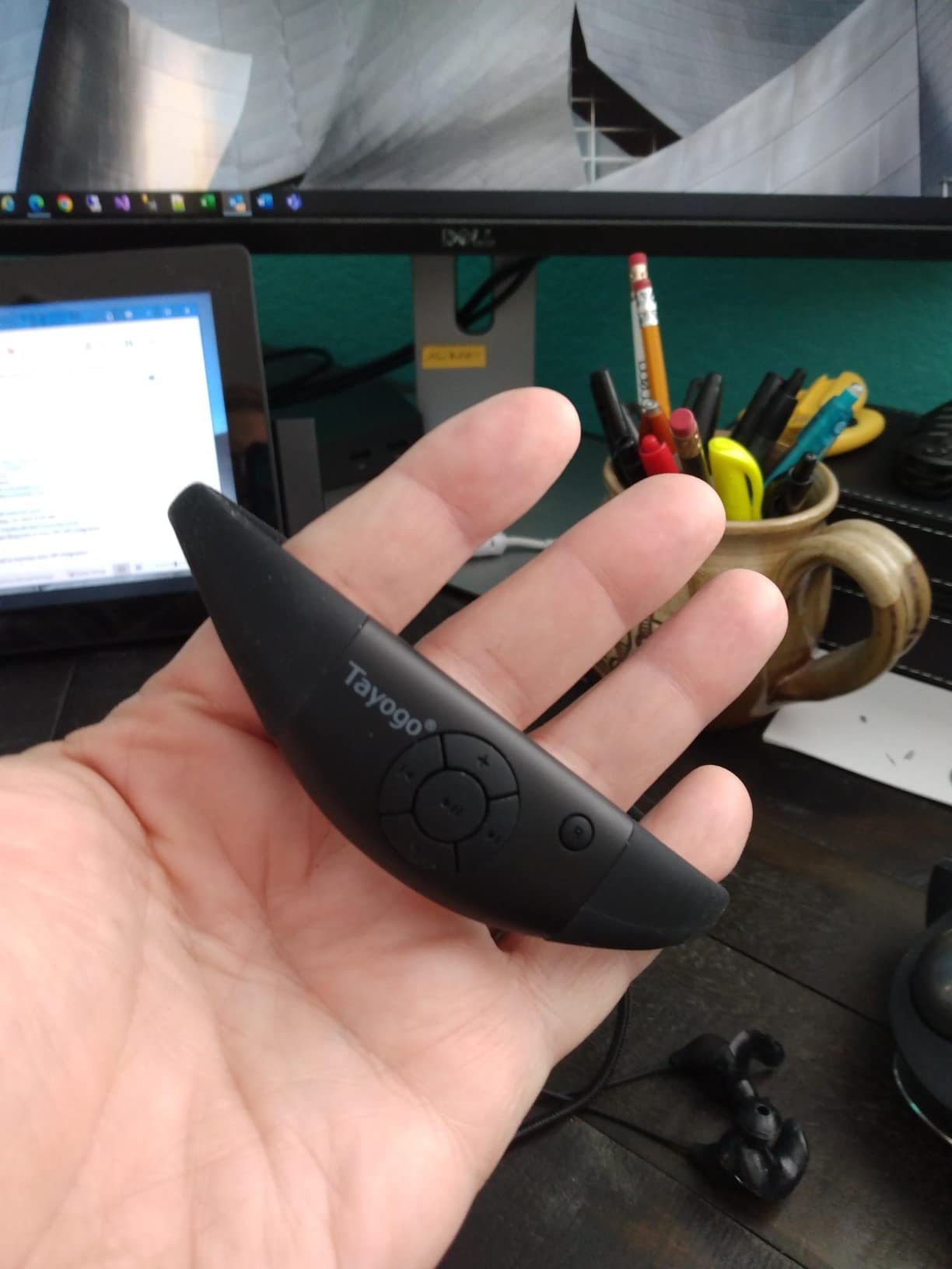 Tayogo Waterproof Mp3 Player for Swimming, IPX8 8GB Swimming Headset, Silicone Coated Waterproof Music Player, 20H Playing time, Underwater Mp3 Player Perfect for Swimming customer photo 2