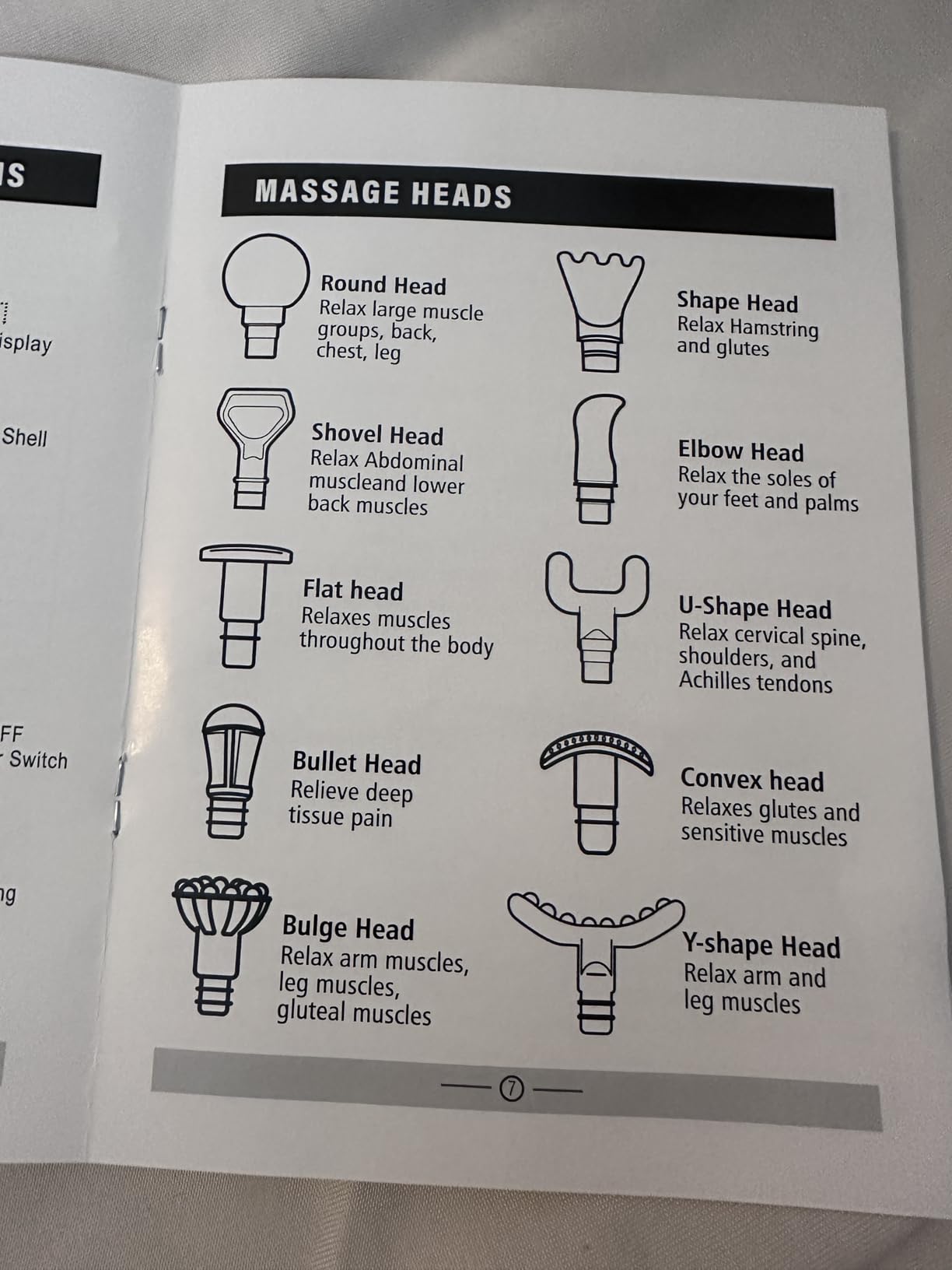 TOLOCO Massage Gun Deep Tissue, Percussion Massage Gun with 10 Replacement Heads, Super Quiet Portable Electric Massager for Athletes customer photo 1