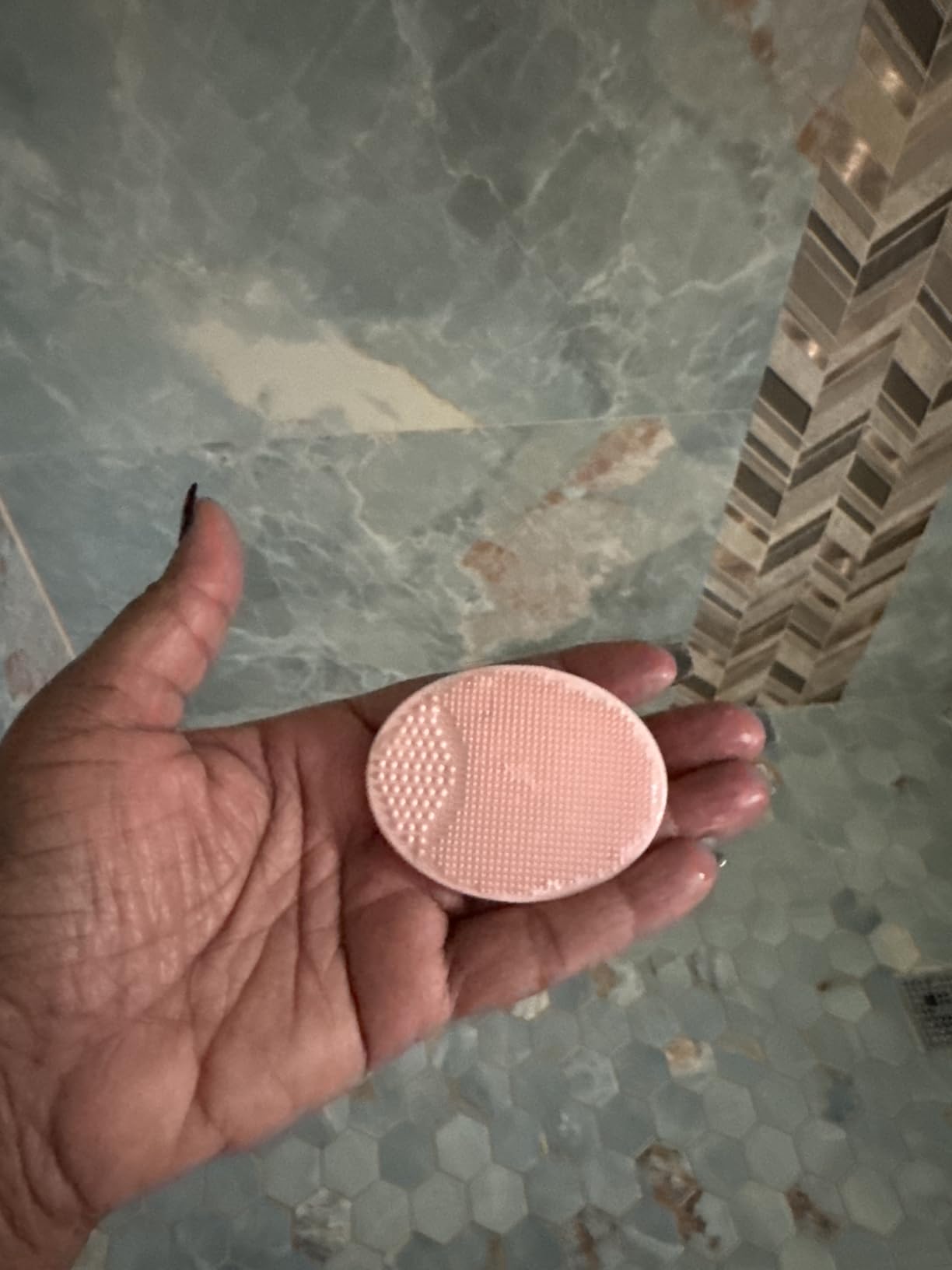 Silicone Facial Cleansing Brush - 4 Pack Face Scrubber & Exfoliator for Deep Cleaning, Soft Brush, Blackhead & Acne Pore Care customer photo 2